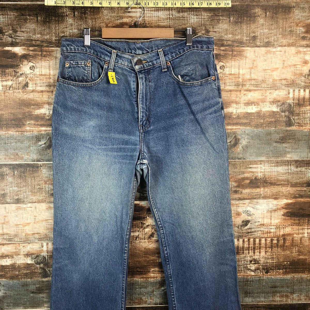 Levi's DL Levis 505 Blue Denim Pants #C302 Size US 36 / EU 52 - 2 Thumbnail