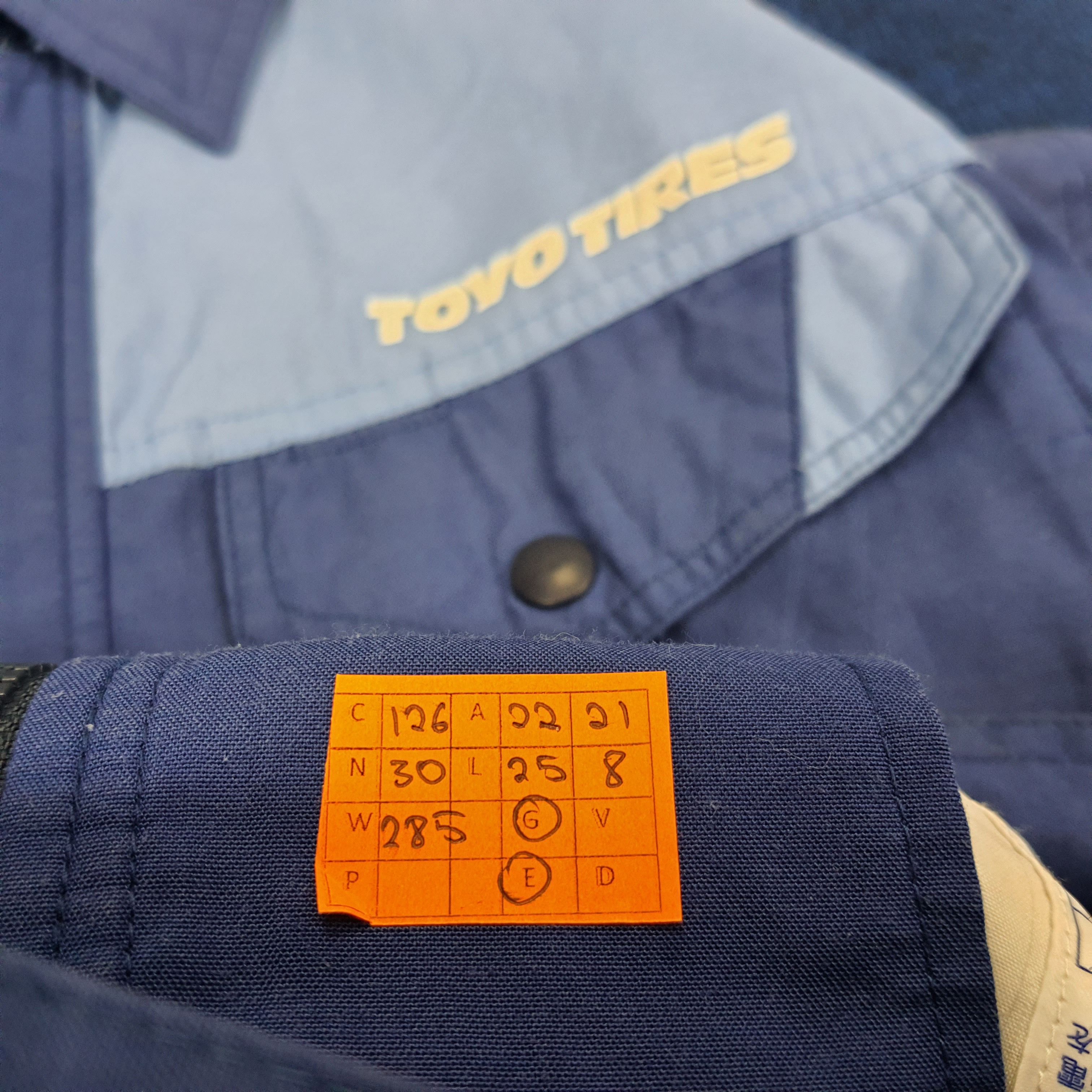 Japanese Brand × Vintage Vintage Toyo Tires Japanese Racing Brand Motorsports Jacket Size US M / EU 48-50 / 2 - 9 Thumbnail
