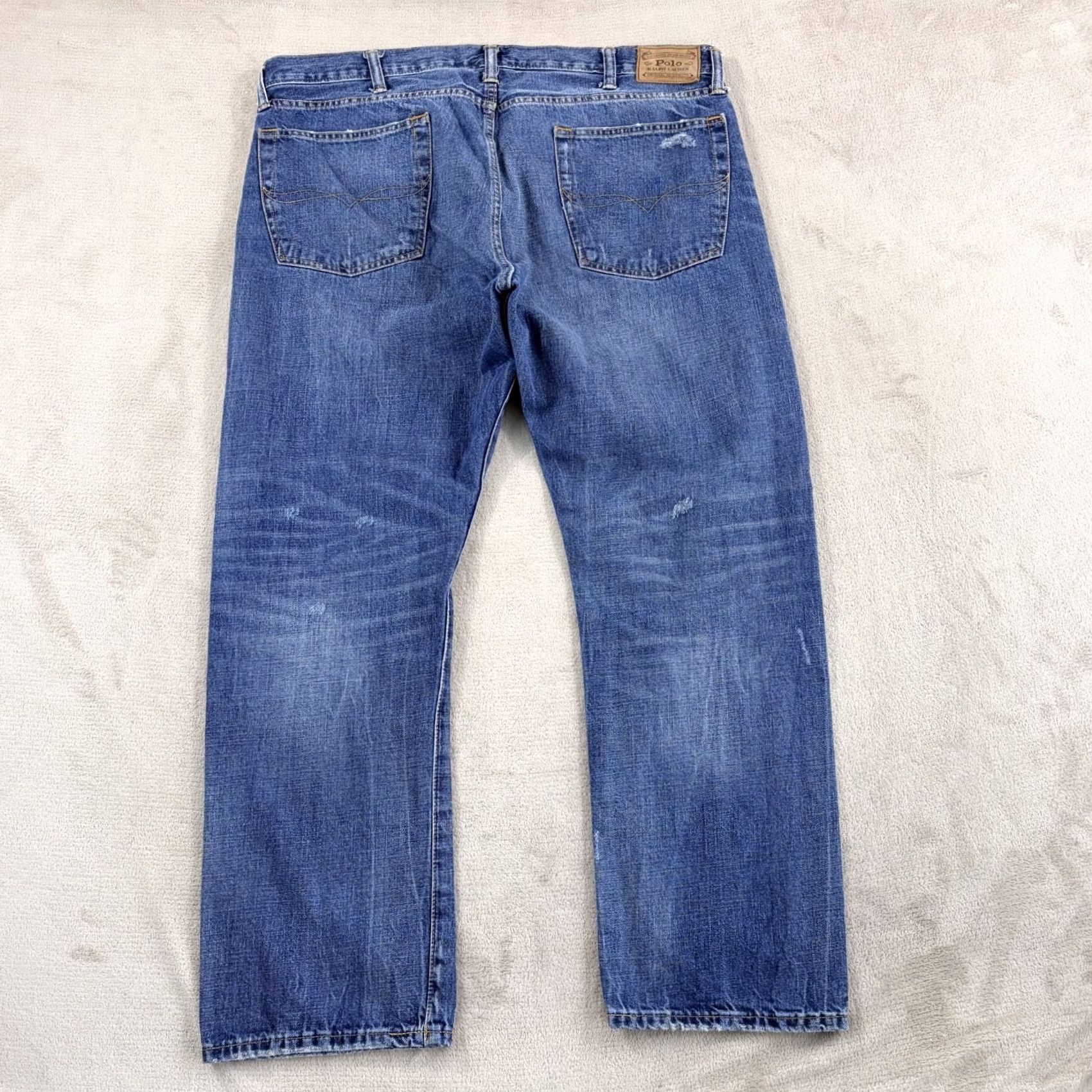 Polo Ralph Lauren Polo Ralph Lauren USRL Air Flight Tiger Patch 67th Military Distress Jeans 40x31 jeans Size US L / EU 52-54 / 3 - 5 Thumbnail