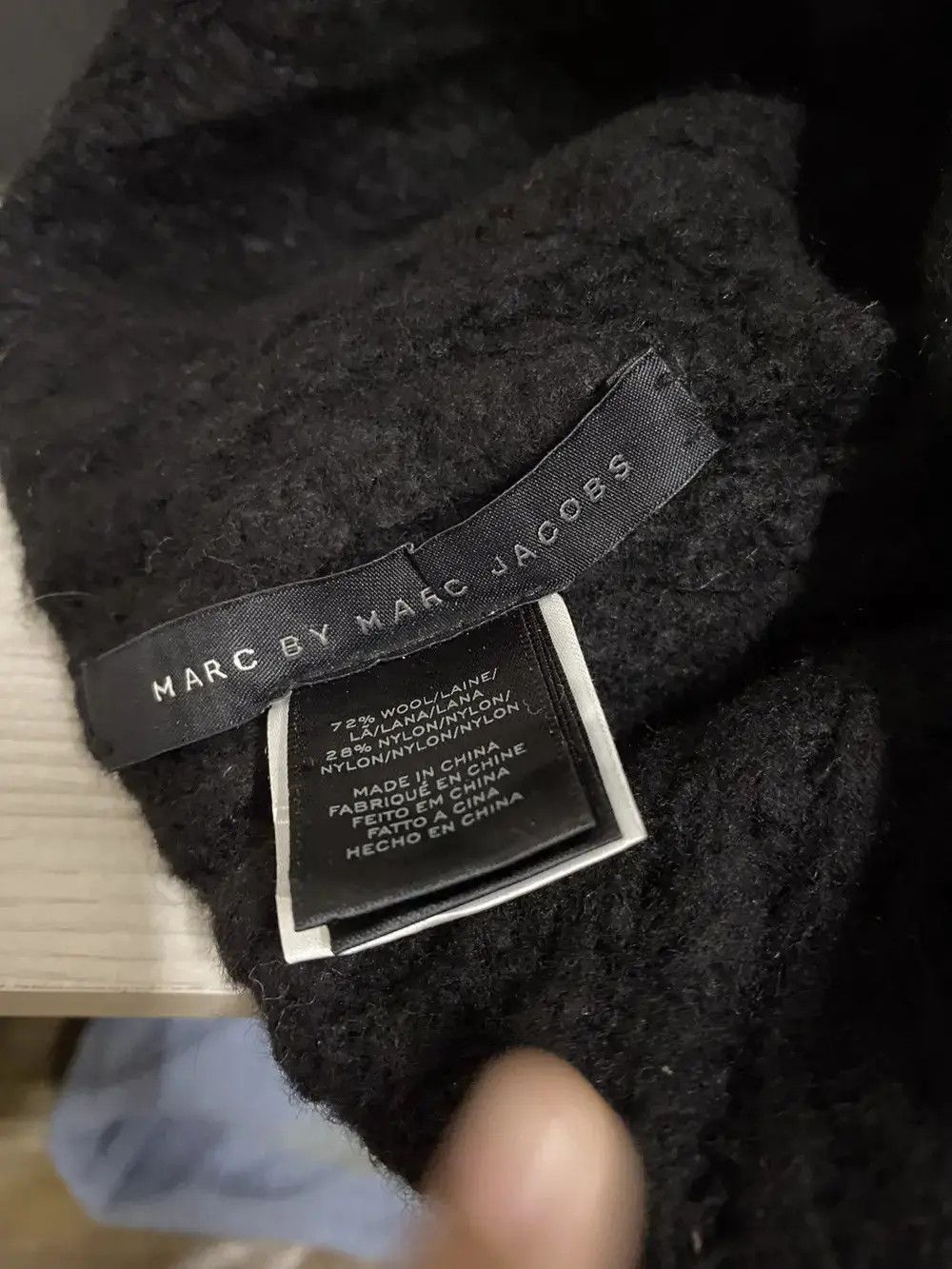 Marc Jacobs × Marc by Marc Jacobs Marc By Marcs Jacob Knit Beanie Hat Size ONE SIZE - 5 Thumbnail