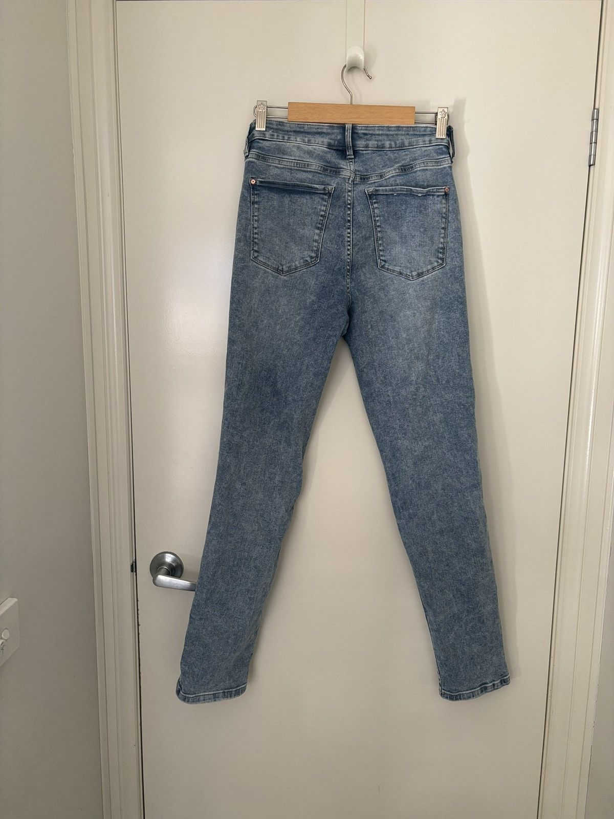 Other JUST JEANS SLIM STRAIGHT LEG BLUE DENIM JEANS Size 28" / US 6 / IT 42 - 2 Thumbnail