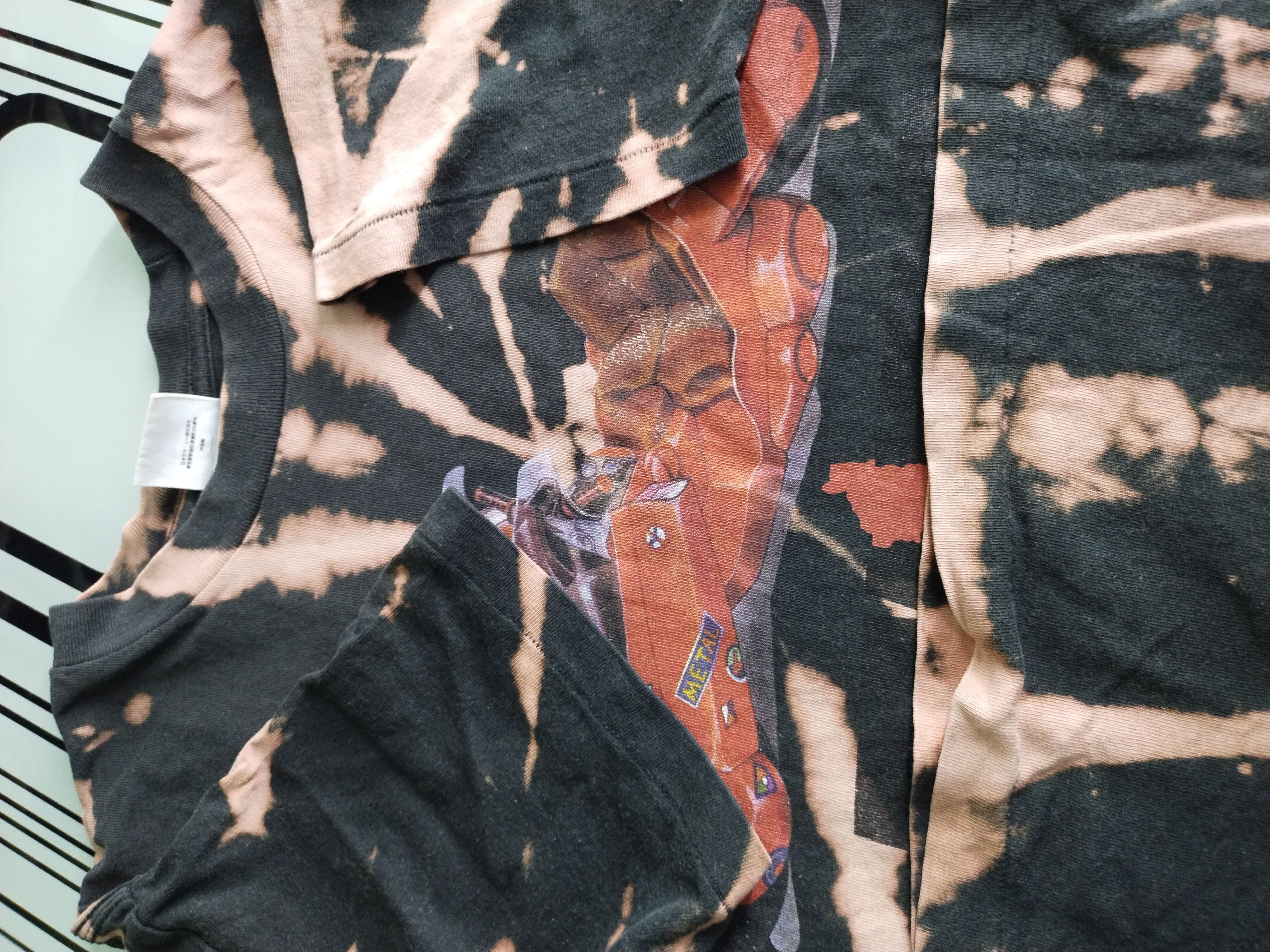Japanese Brand × Vintage Vtg Akira Tie Die Bootleg Tee Size US M / EU 48-50 / 2 - 8 Thumbnail