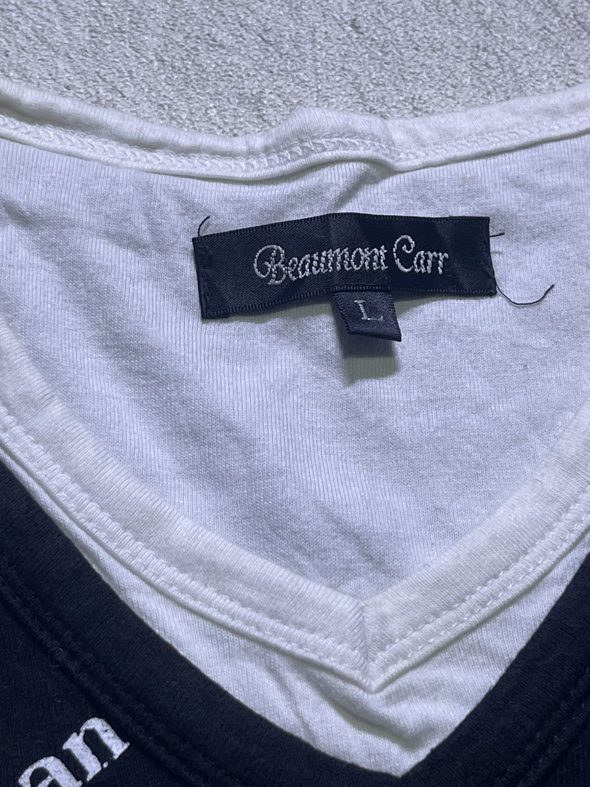 Japanese Brand Y2K BEAUMONT CARR long sleeve tshirt Size US M / EU 48-50 / 2 - 4 Thumbnail