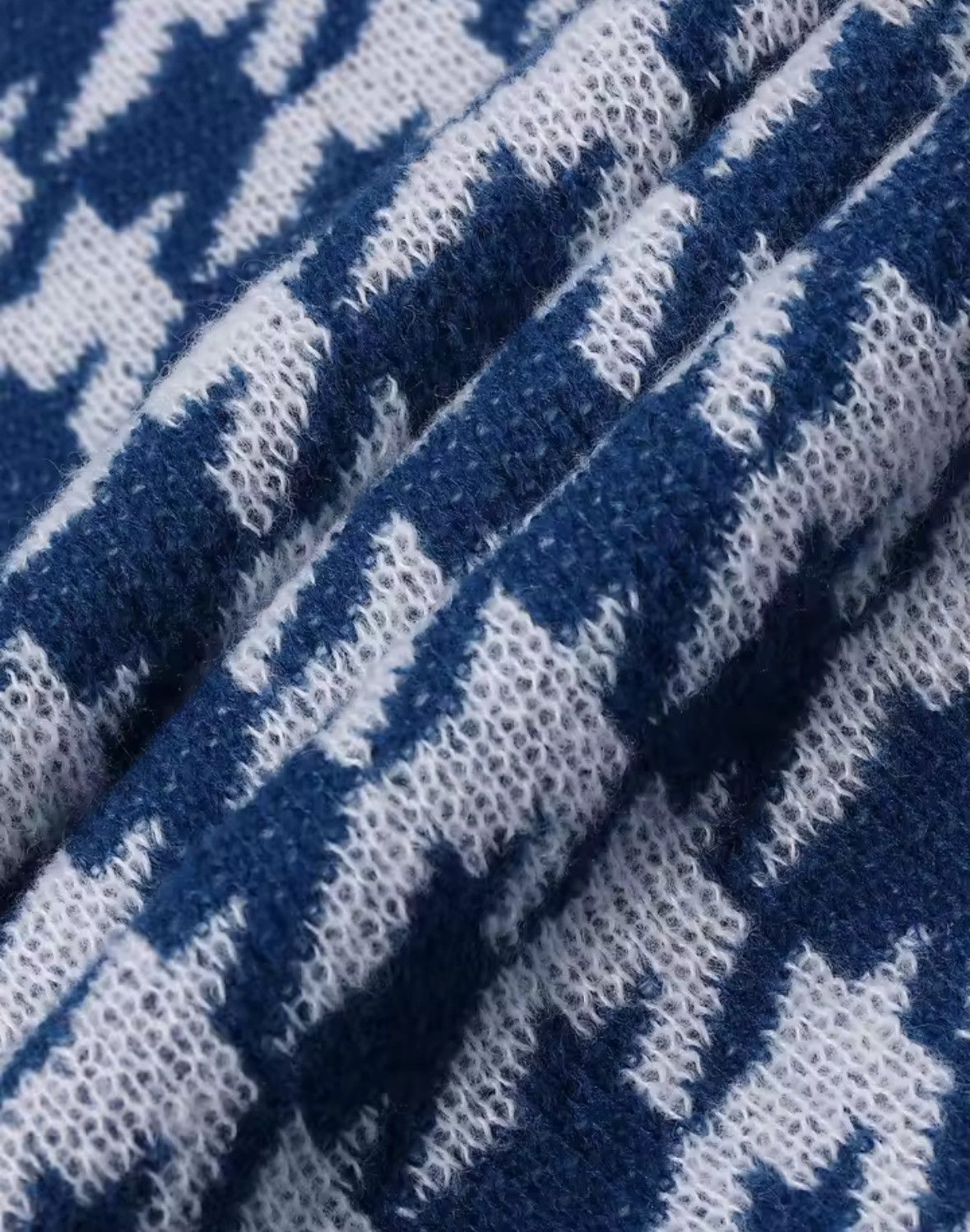 Japanese Brand Streetwear Y2K Plaid Sweater Jacquard Knitted Sweatshirt Size US S / EU 44-46 / 1 - 5 Thumbnail