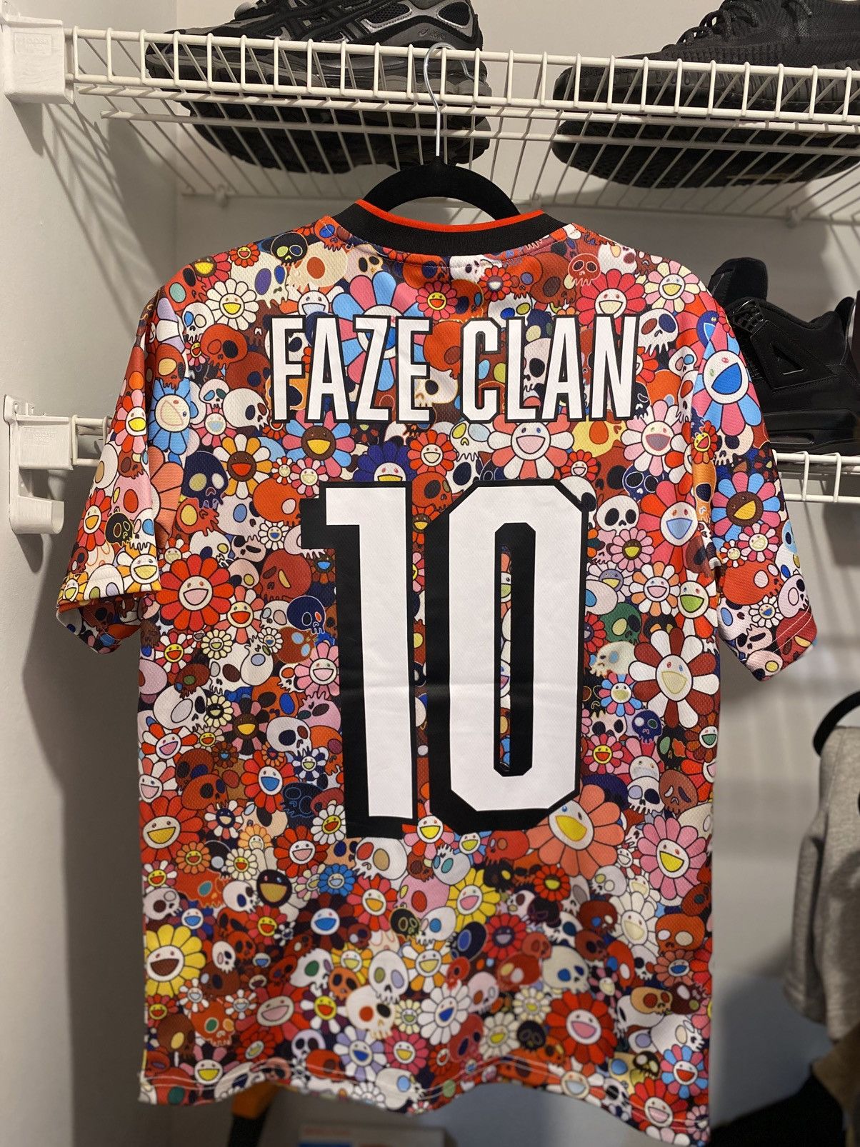 FaZe × Takashi Murakami Takashi Murakami Faze Clan Jersey Size US S / EU 44-46 / 1 - 2 Thumbnail