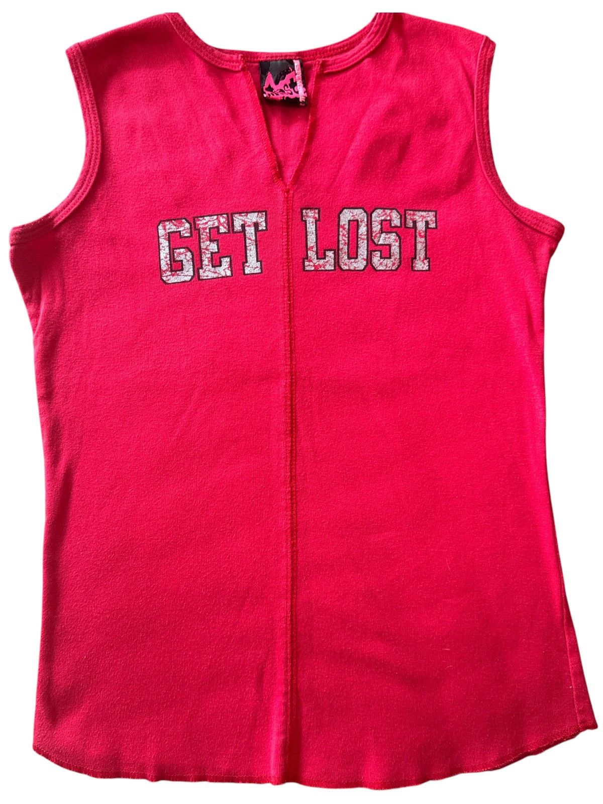 Lost Enterprises RARE Y2K Lost Ent Dysfunctional Doll “Get Lost” Tank Surf Size S / US 4 / IT 40 - 1 Thumbnail