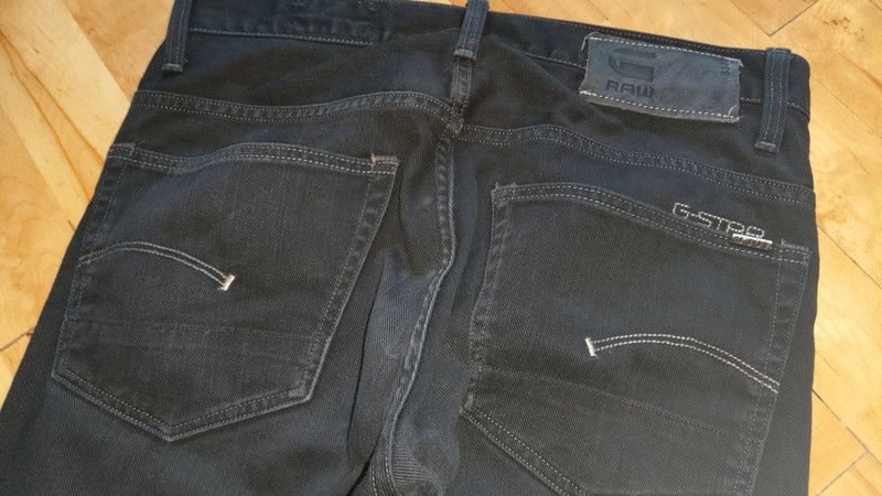 G-Star Stacked Mid Skinny Pants Semi Flared Alt Neo Denim Goth 32 Size US 32 / EU 48 - 11 Thumbnail