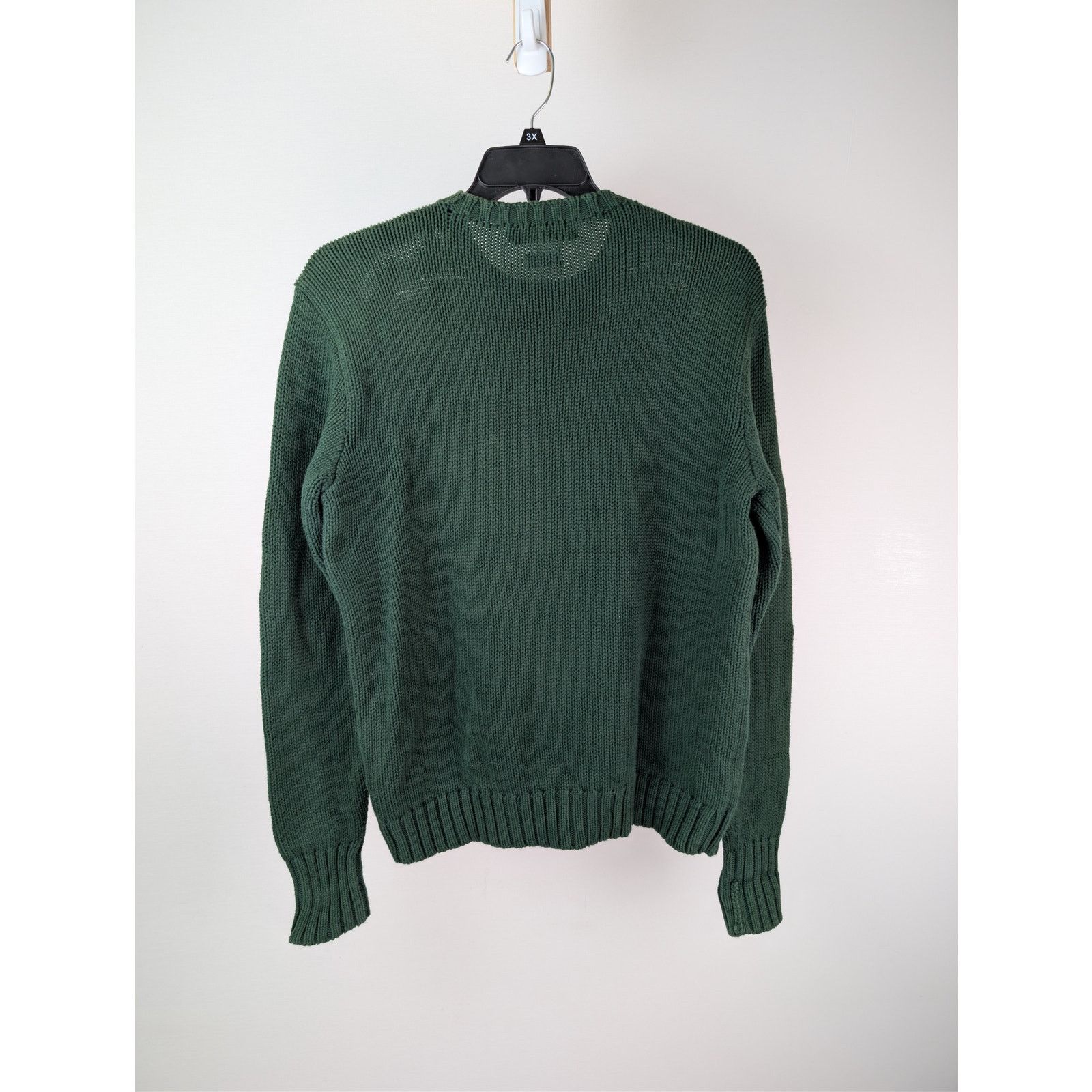 Ralph Lauren o1rshd1 CC20 flag intarsia knit sweater in Green Size US S / EU 44-46 / 1 - 8 Thumbnail