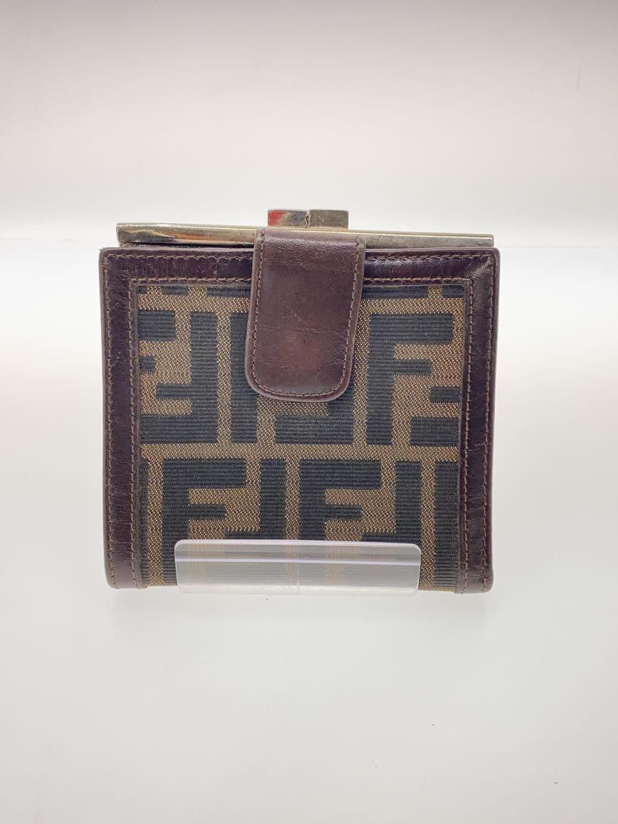 Fendi Fendi Bi-Fold Wallet Brown Size ONE SIZE - 1 Thumbnail