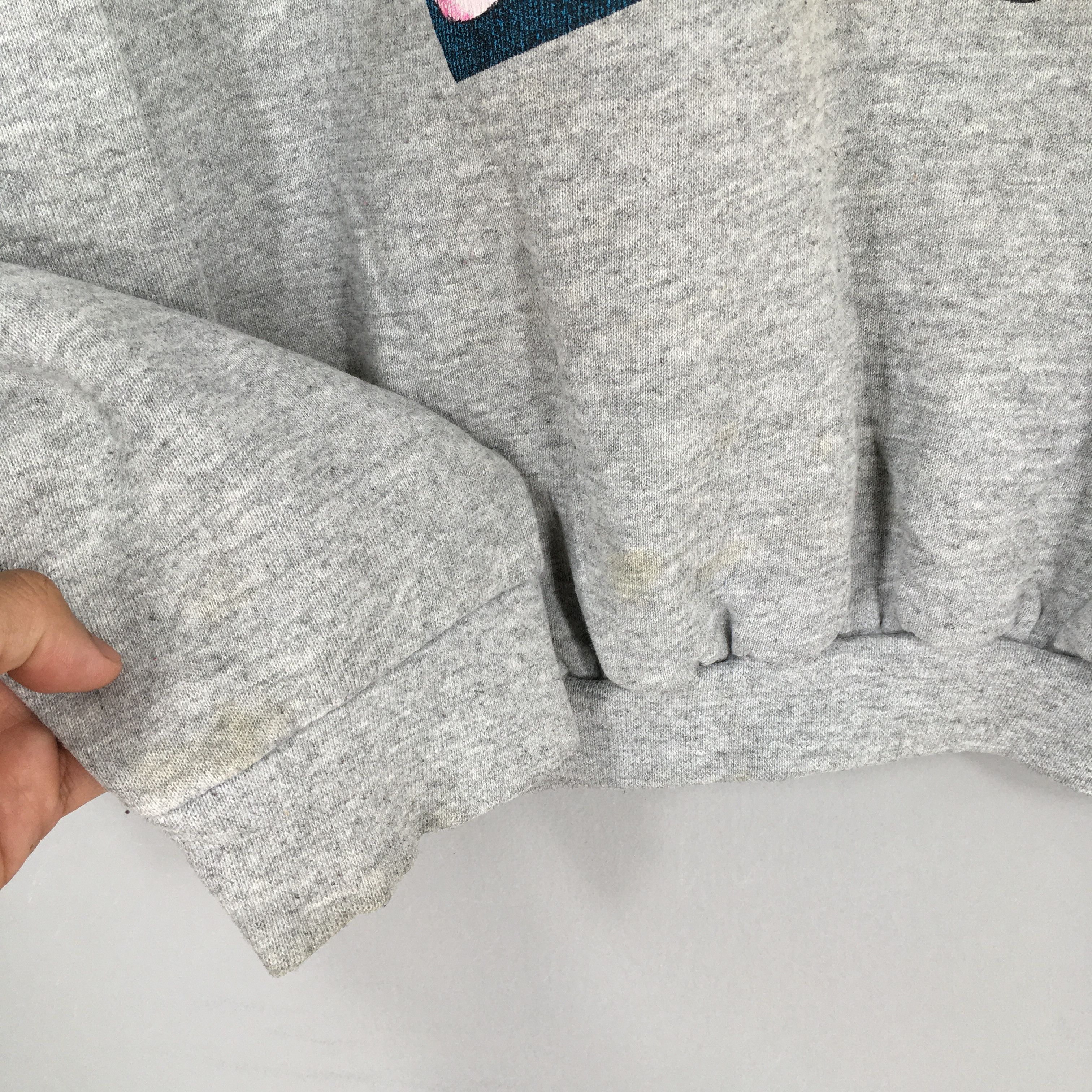 Disney Vintage Winnie The Pooh Disney Gray Sweatshirt XLarge Size US XL / EU 56 / 4 - 4 Thumbnail