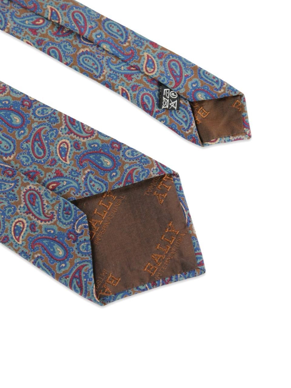 Bally BALLY Silk tie with pattern Size ONE SIZE - 5 Thumbnail