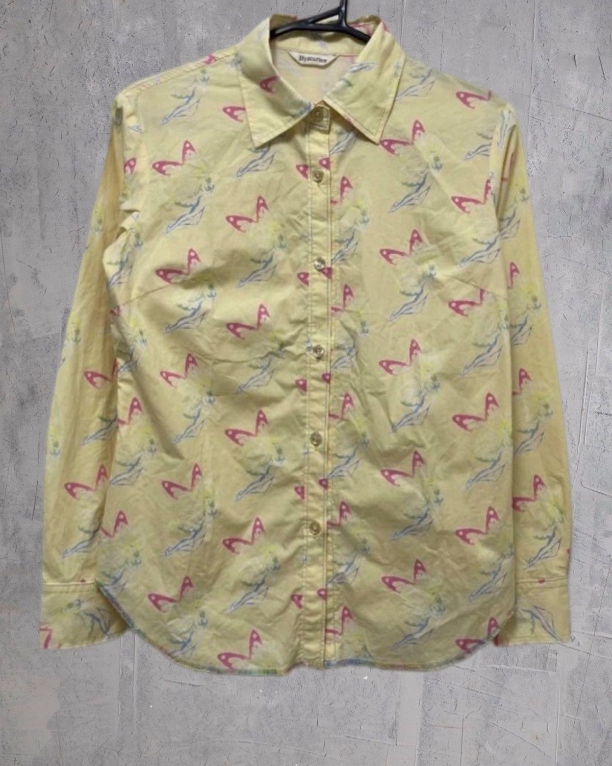 Hysteric Glamour × Japanese Brand × Vintage Hysteric Glamour “Butterfly girl” shirt Size US S / EU 44-46 / 1 - 1 Thumbnail