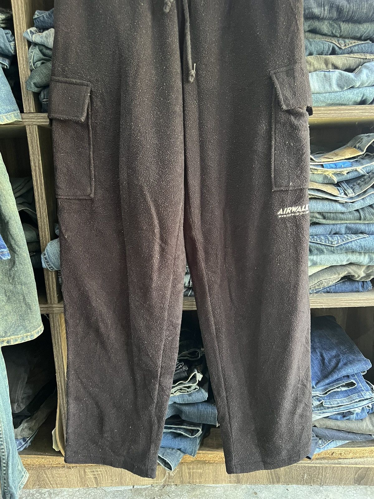 Airwalk 🔥Airwalk Japan Fleece Cargo Pants Size US 32 / EU 48 - 4 Thumbnail