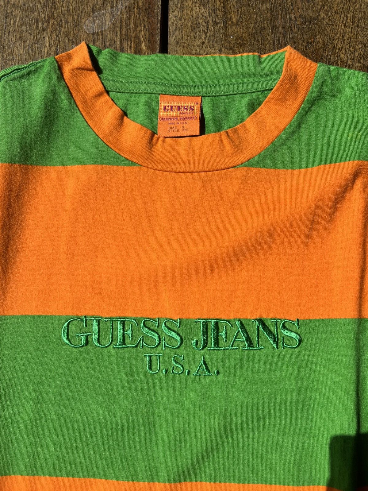Guess Guess Farmers Market Embroidered tee Size US S / EU 44-46 / 1 - 2 Thumbnail