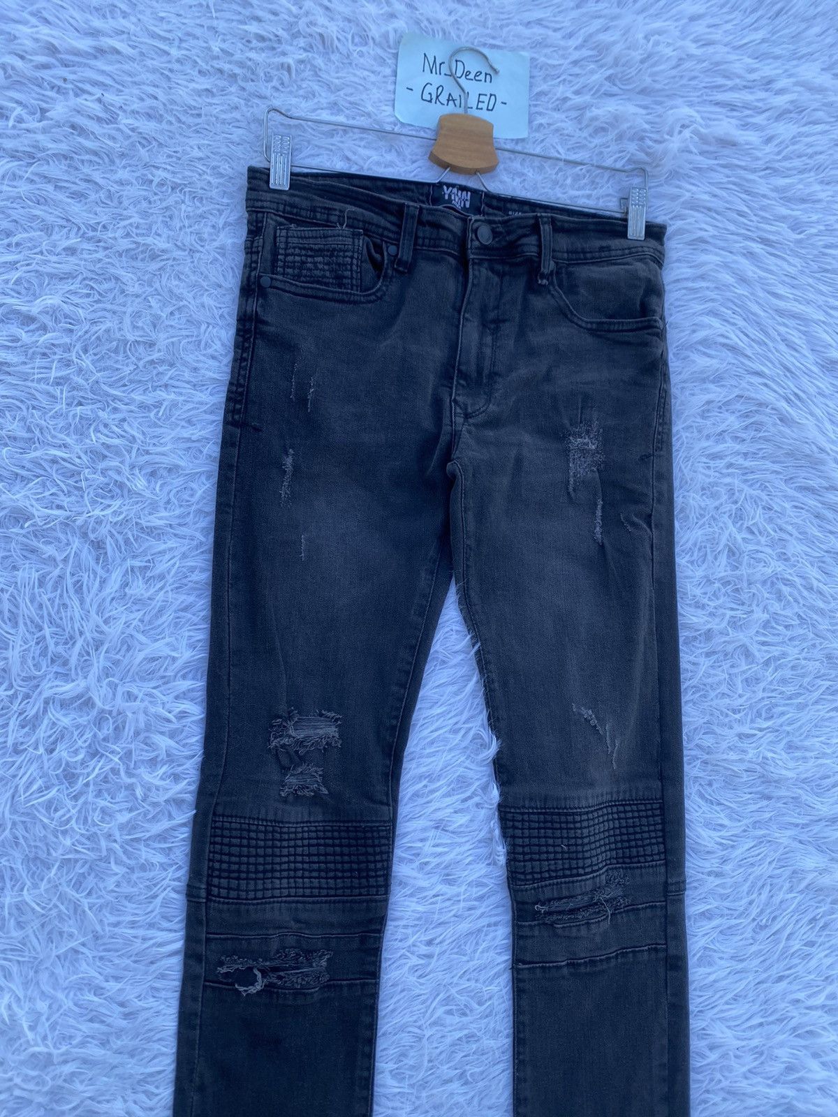 Japanese Brand Rare Vintage Youngmen YMN Max Skinny Jeans/ Denim Size US 32 / EU 48 - 7 Thumbnail