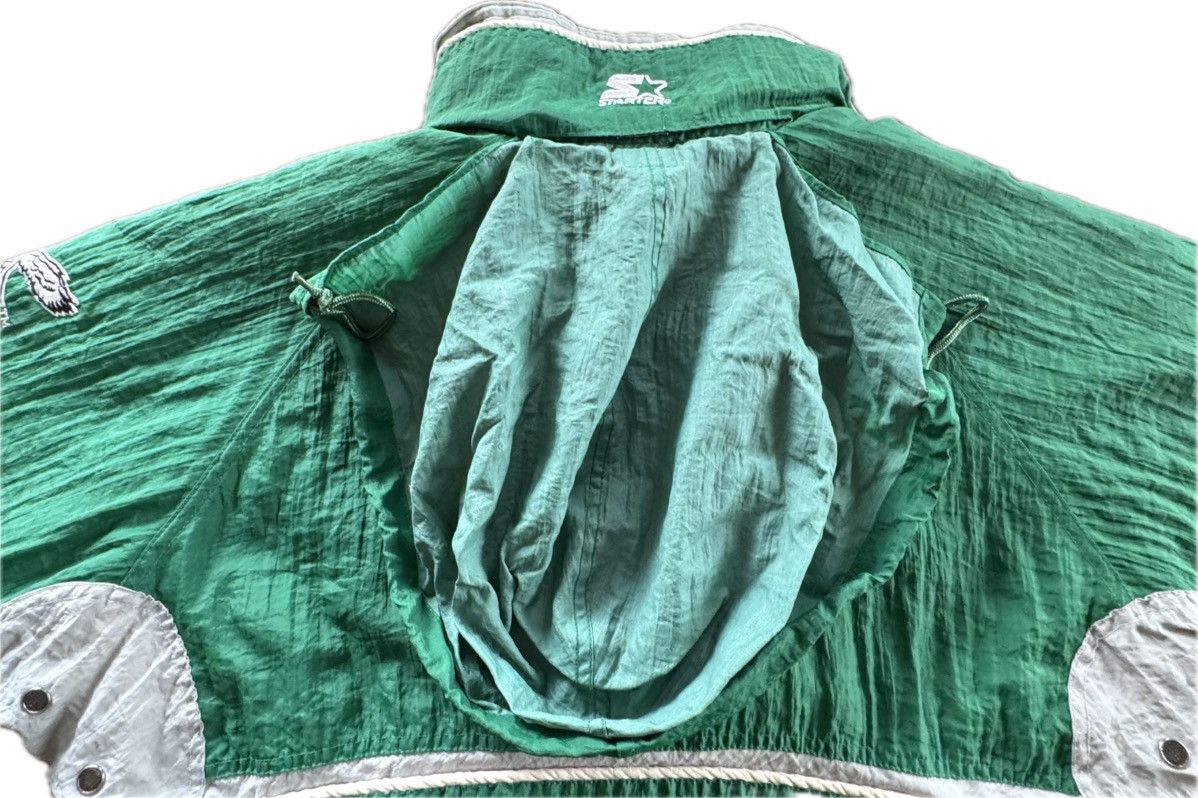 NFL × Vintage 90's Philadelphia Eagles Starter Kelly Green NFL Jacket Size US M / EU 48-50 / 2 - 3 Thumbnail