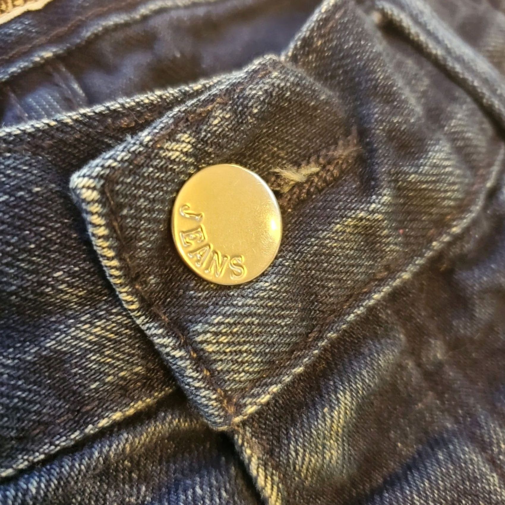 Vintage Naked & Famous Jeans Mens 30 Blue Men 30x32 Japnese Selvedge Raw Denim Skinny Guy Indigo Size US 30 / EU 46 - 6 Thumbnail