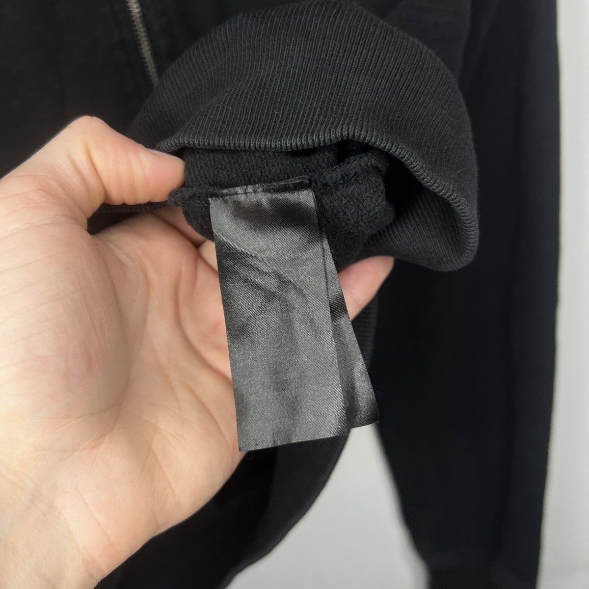 Allsaints × Designer AllSaints Raven Y2K Logo Black Zip Up Sweatshirt Size US L / EU 52-54 / 3 - 6 Thumbnail