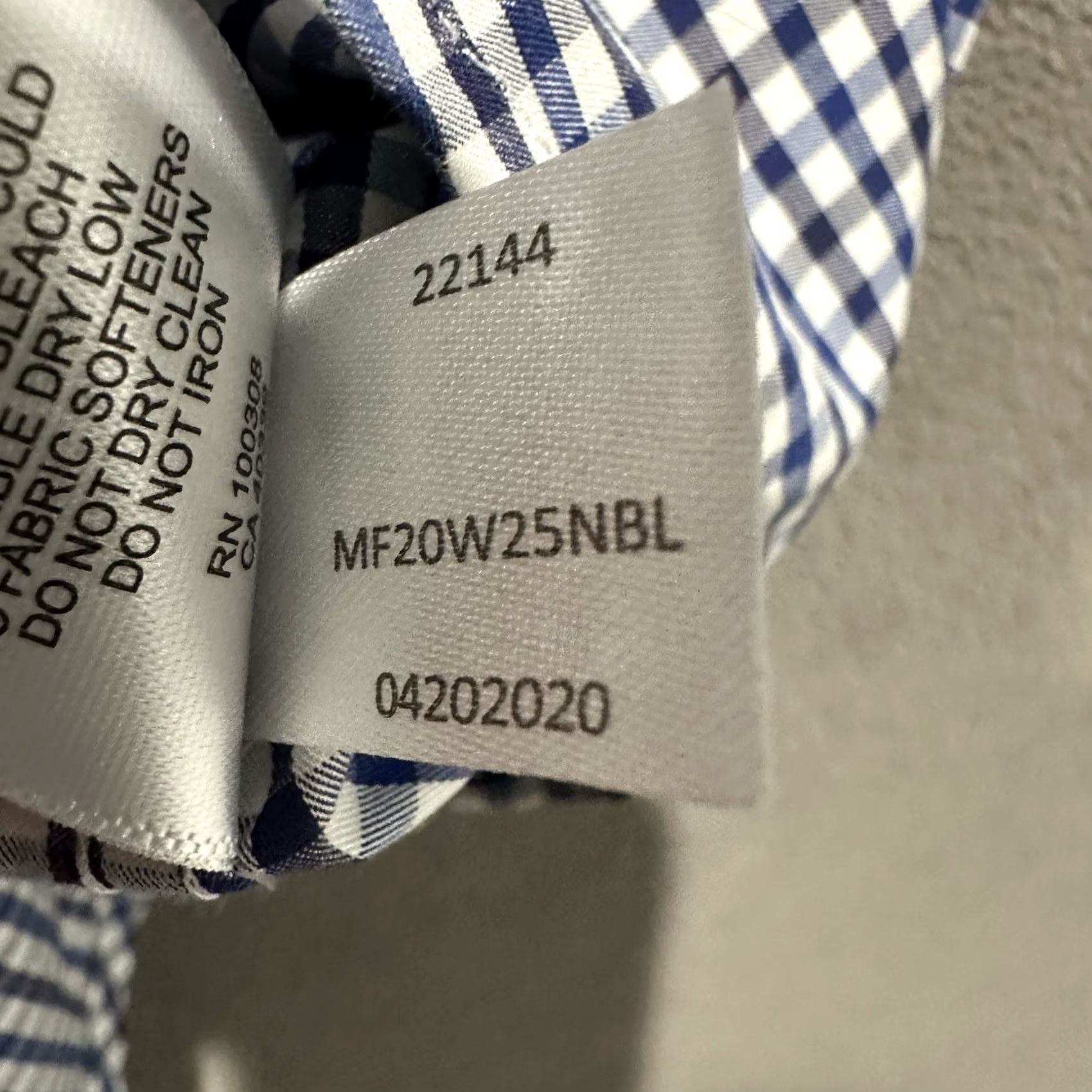 Peter Millar Peter Millar Ferdinand Sports Shirt Mens XL White/Blue Check Button Down EUC Size US XL / EU 56 / 4 - 7 Thumbnail