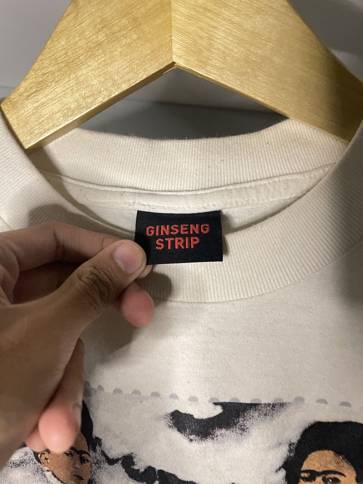 Vintage Ginseng Strip Frida Kahlo Size US XL / EU 56 / 4 - 3 Thumbnail
