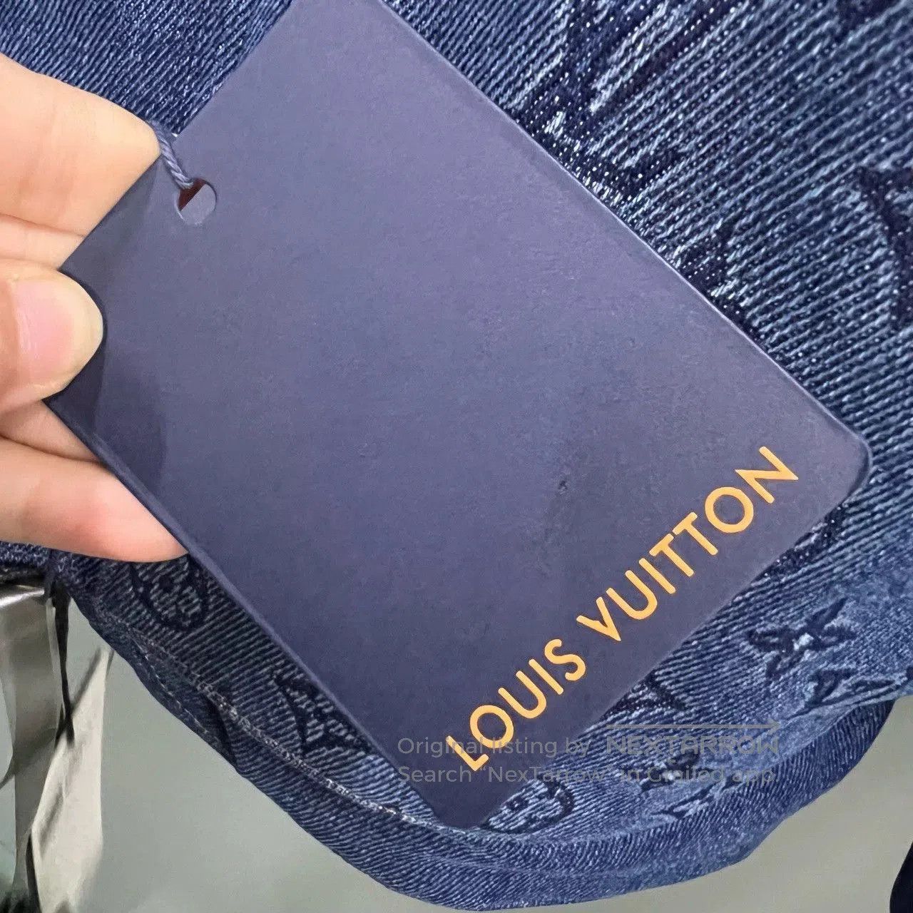 Louis Vuitton louis vuitton blue denim jacket with floral detail. Size US XXL / EU 58 / 5 - 5 Thumbnail