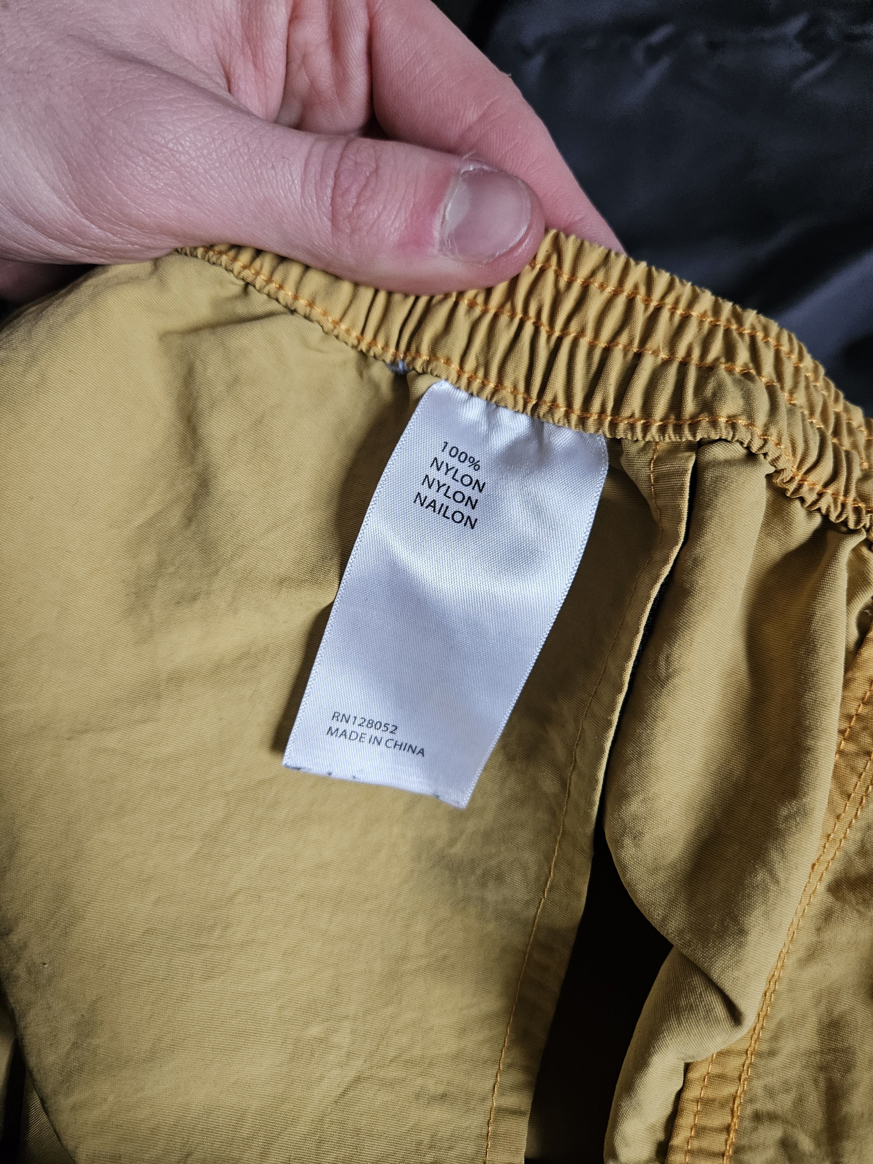 Travis Scott Cactus Jack Trails Logo Nylon Gold Shorts Size US 36 / EU 52 - 12 Thumbnail