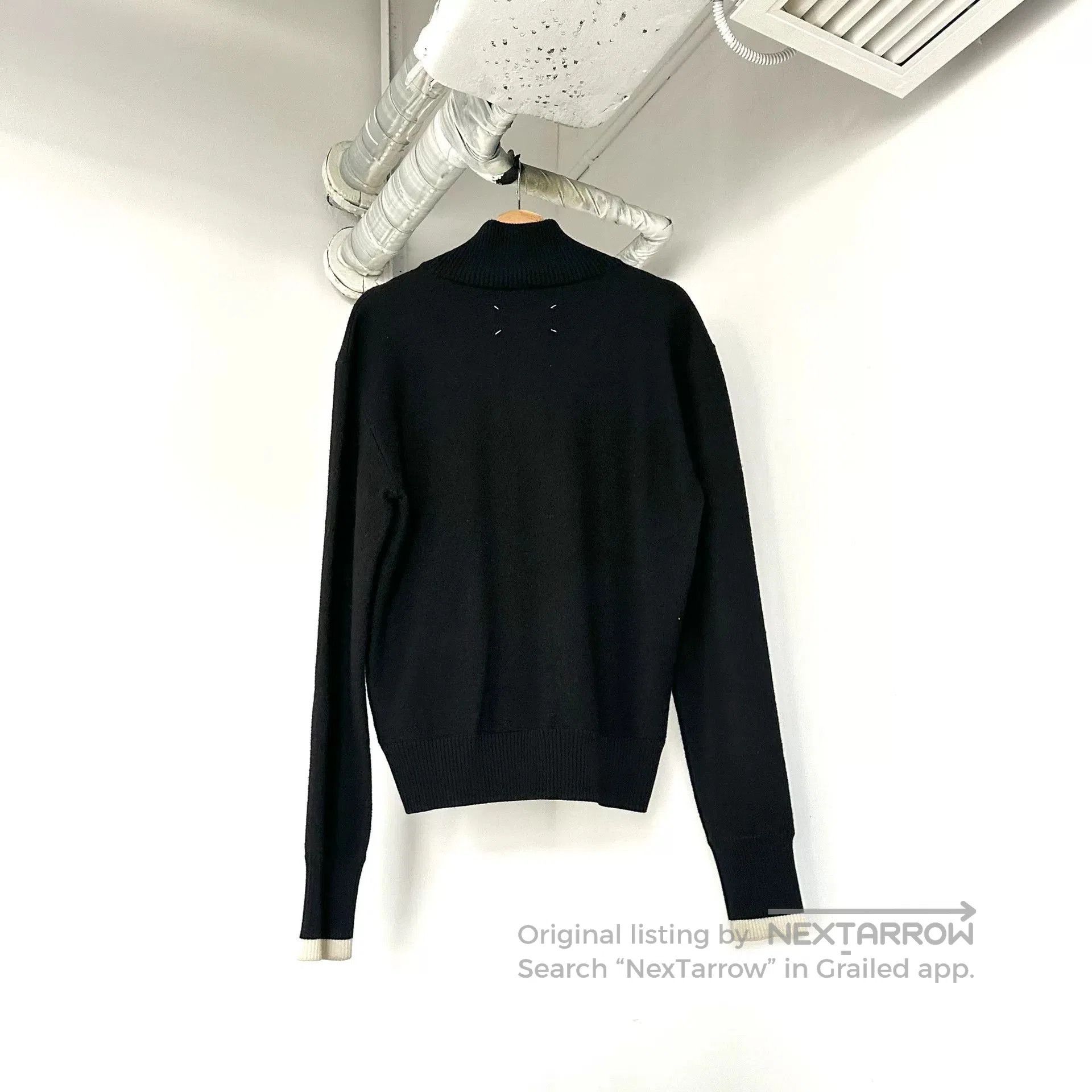Maison Margiela Maison Margiela High Neck Zip Top. Size L / US 10 / IT 46 - 2 Thumbnail
