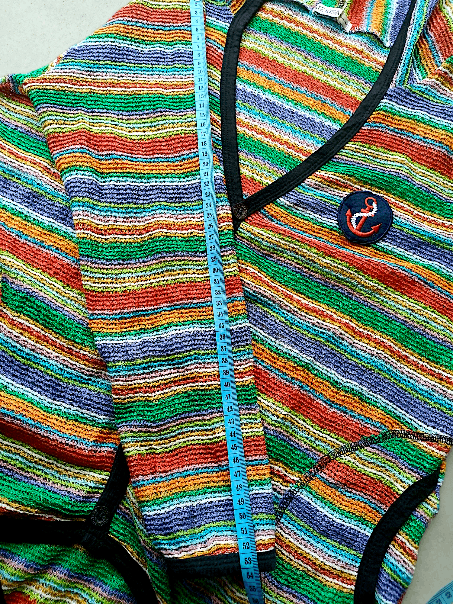 Japanese Brand LIZLIZA Mesh Net Cardigan Hoodie Size US L / EU 52-54 / 3 - 12 Thumbnail