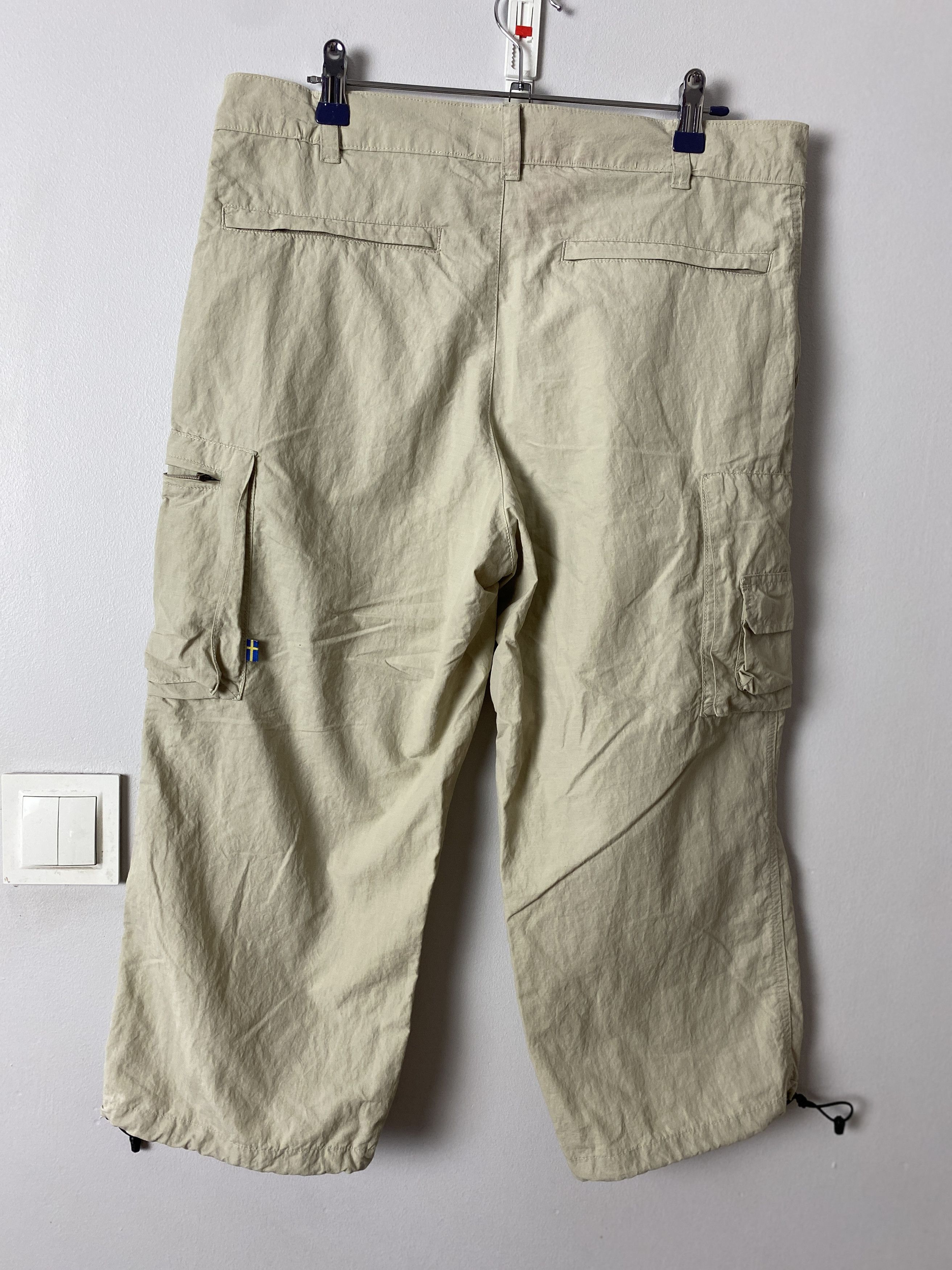 Fjallraven Fjallraven small logo cropped pants outdoor Size 27" / US 4 / IT 40 - 3 Thumbnail