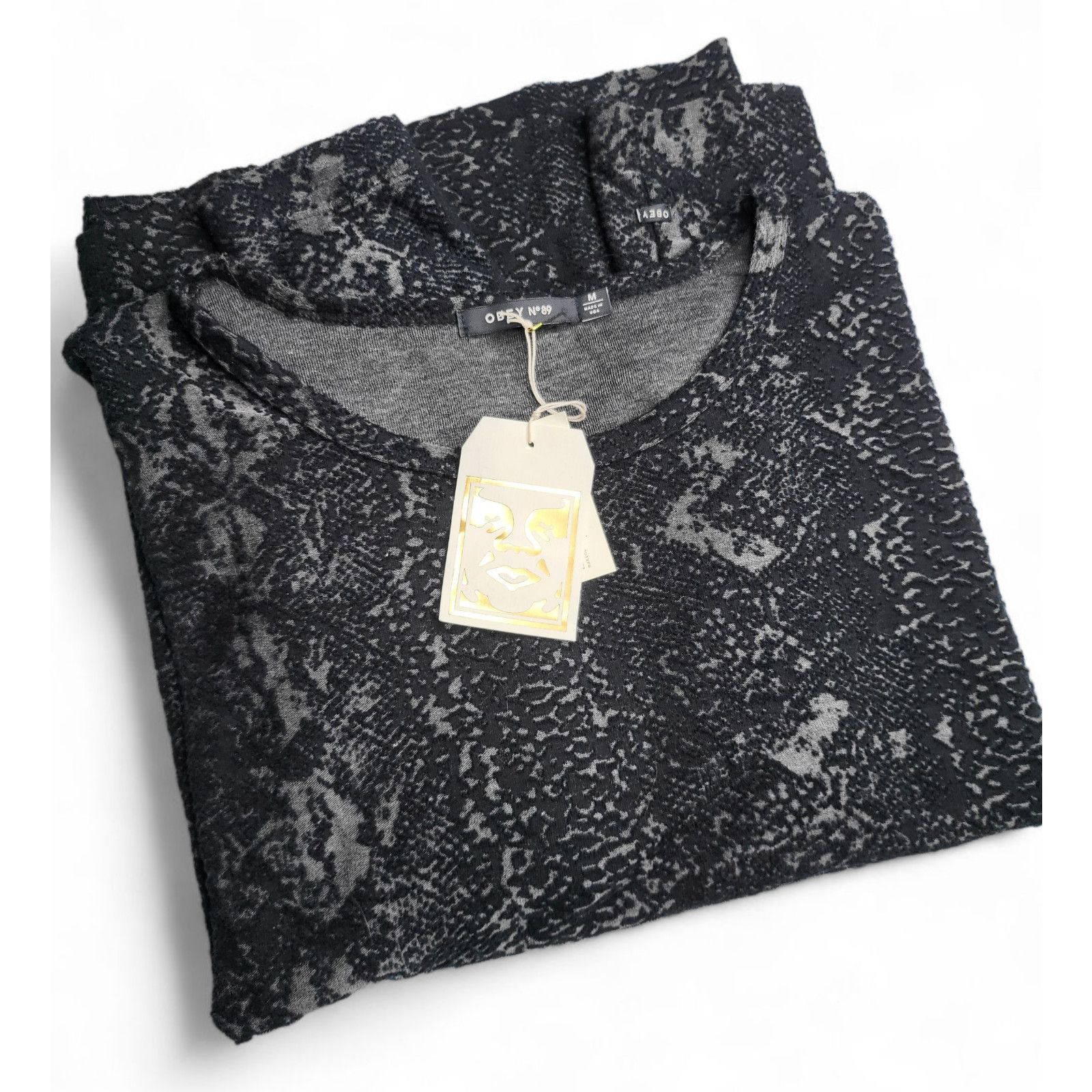 Obey NWT Obey No 89 Sidewinder Burnout Textured USA Made Size M Size M / US 6-8 / IT 42-44 - 9 Thumbnail