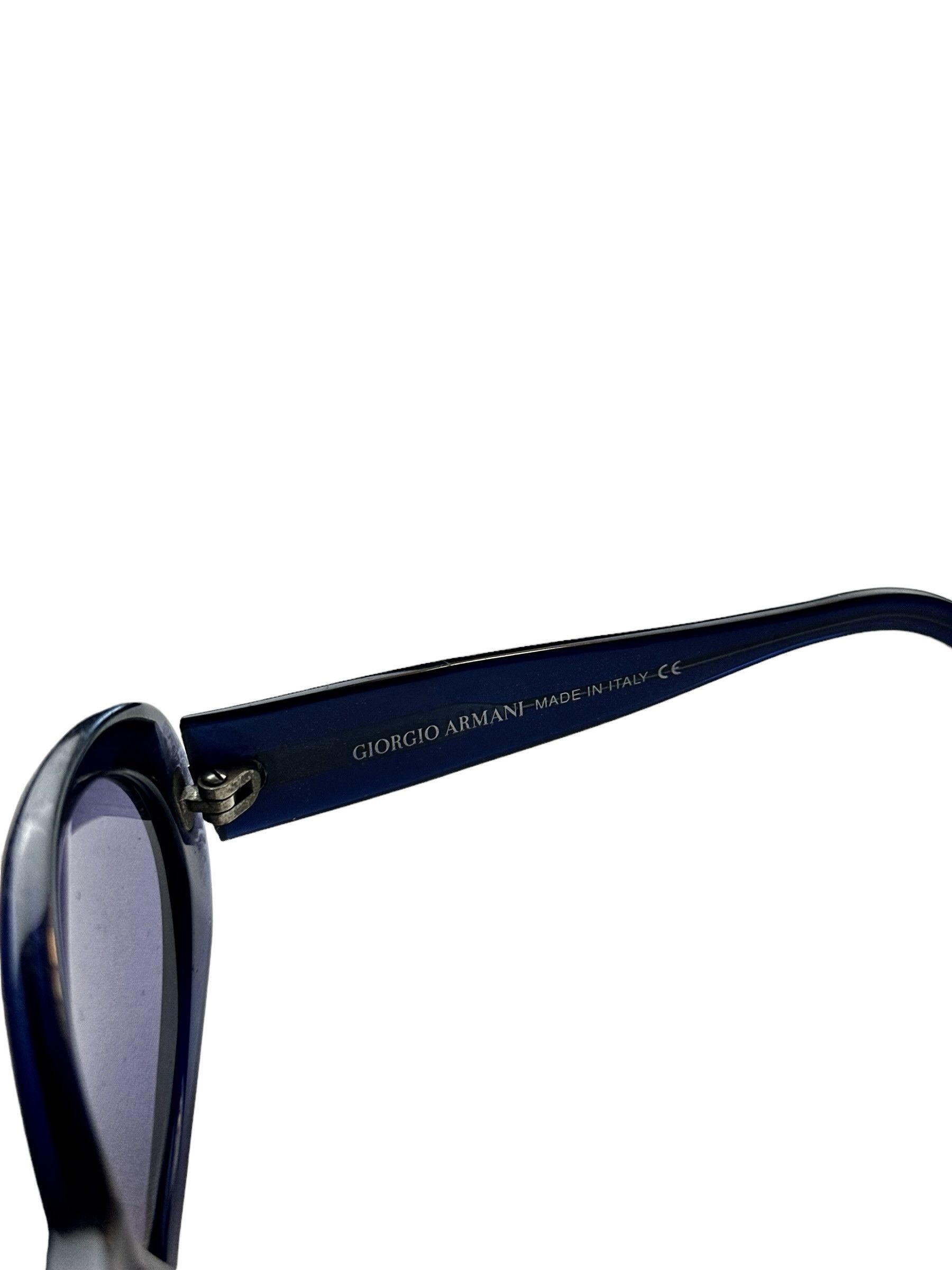 Giorgio Armani Armani Oval Goth Vintage Sunglasses Size ONE SIZE - 5 Thumbnail