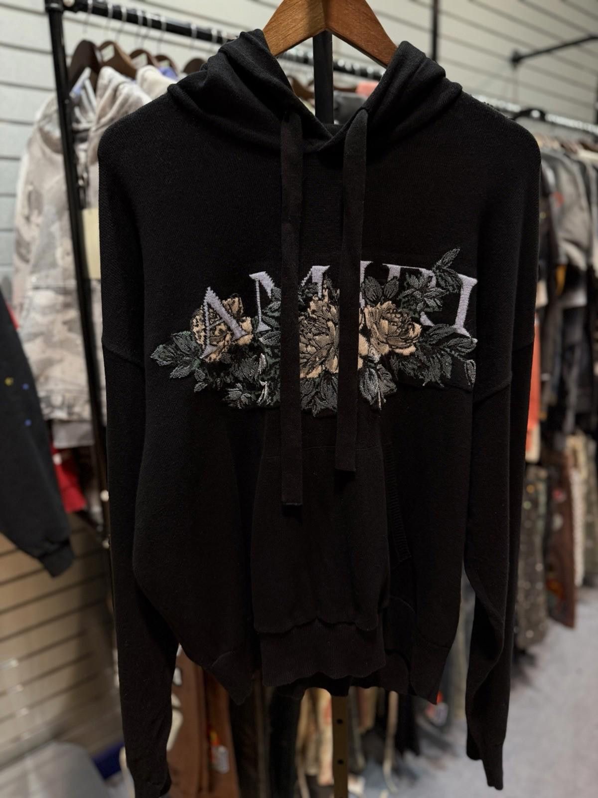 Amiri Amiri Men's Black Logo Pullover Hoodie Sweater Size Medium Size US M / EU 48-50 / 2 - 3 Thumbnail