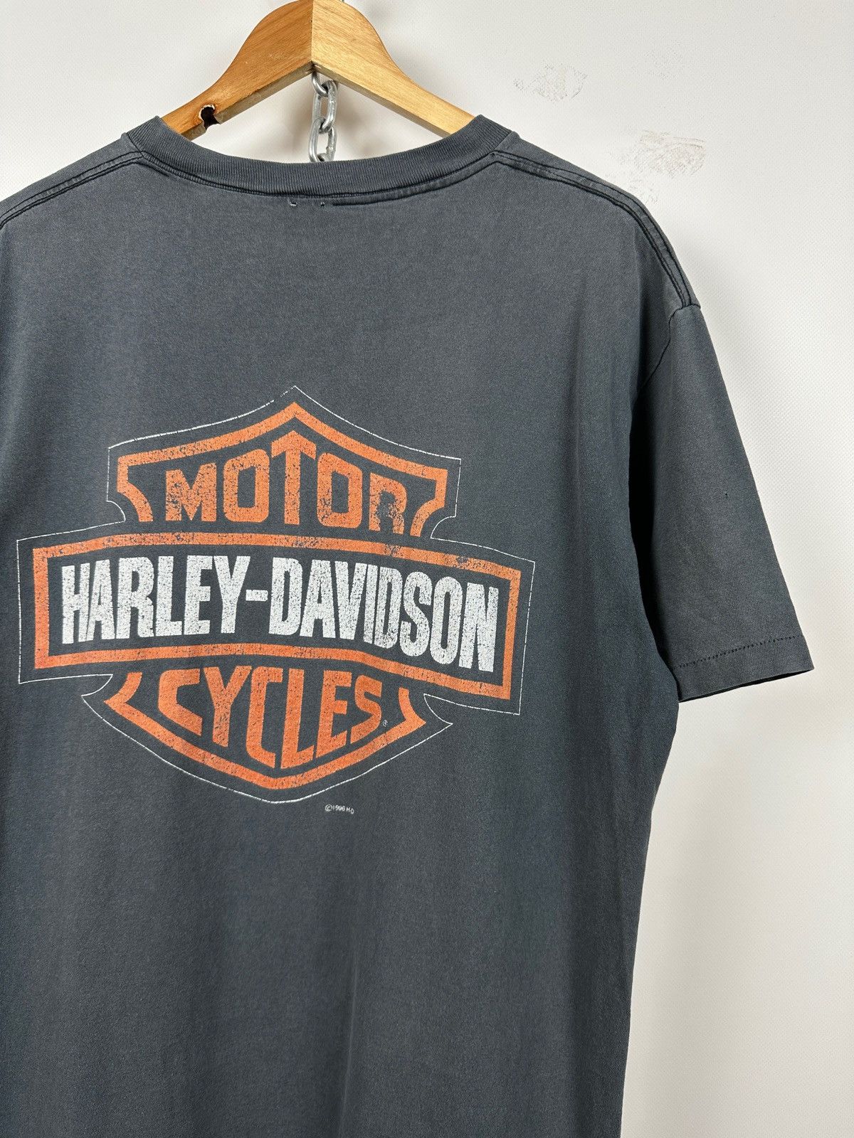 Harley Davidson 1996 Vintage Harley Davidson Nothing Sounds Single Stitch Size US XL / EU 56 / 4 - 8 Thumbnail