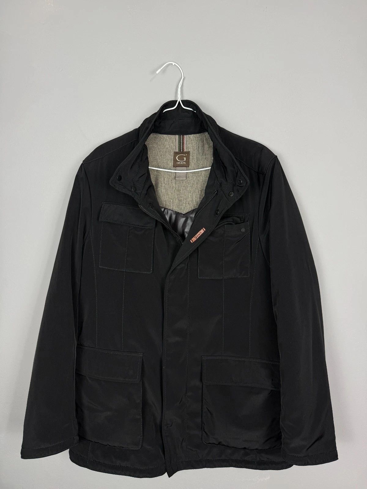 Gimo's Men’s Gimo’s Jacket Lightweight Coat Full Zip Casual Italy Size US M / EU 48-50 / 2 - 1 Thumbnail