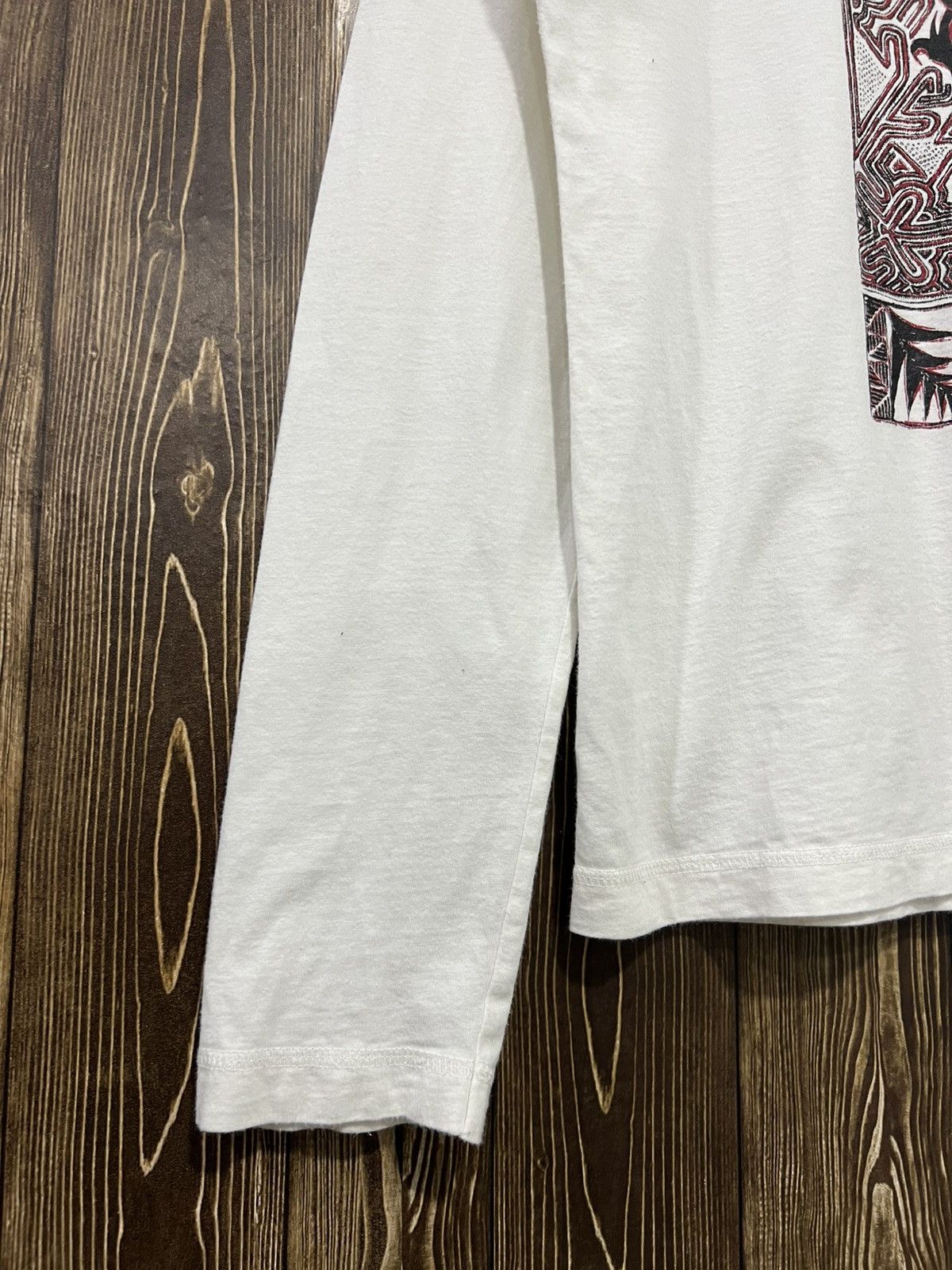 Jean Paul Gaultier Vintage Jean Paul Gaultier Homme Tribal Longsleeve Tshirt Size US S / EU 44-46 / 1 - 3 Thumbnail
