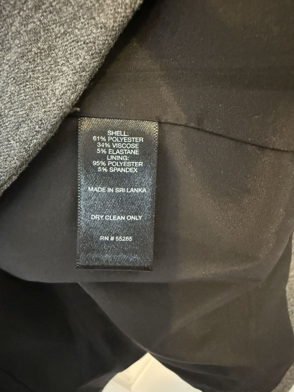 Express Express Size 10 One-Button gray Blazer notched lapel Size L / US 10 / IT 46 - 7 Thumbnail