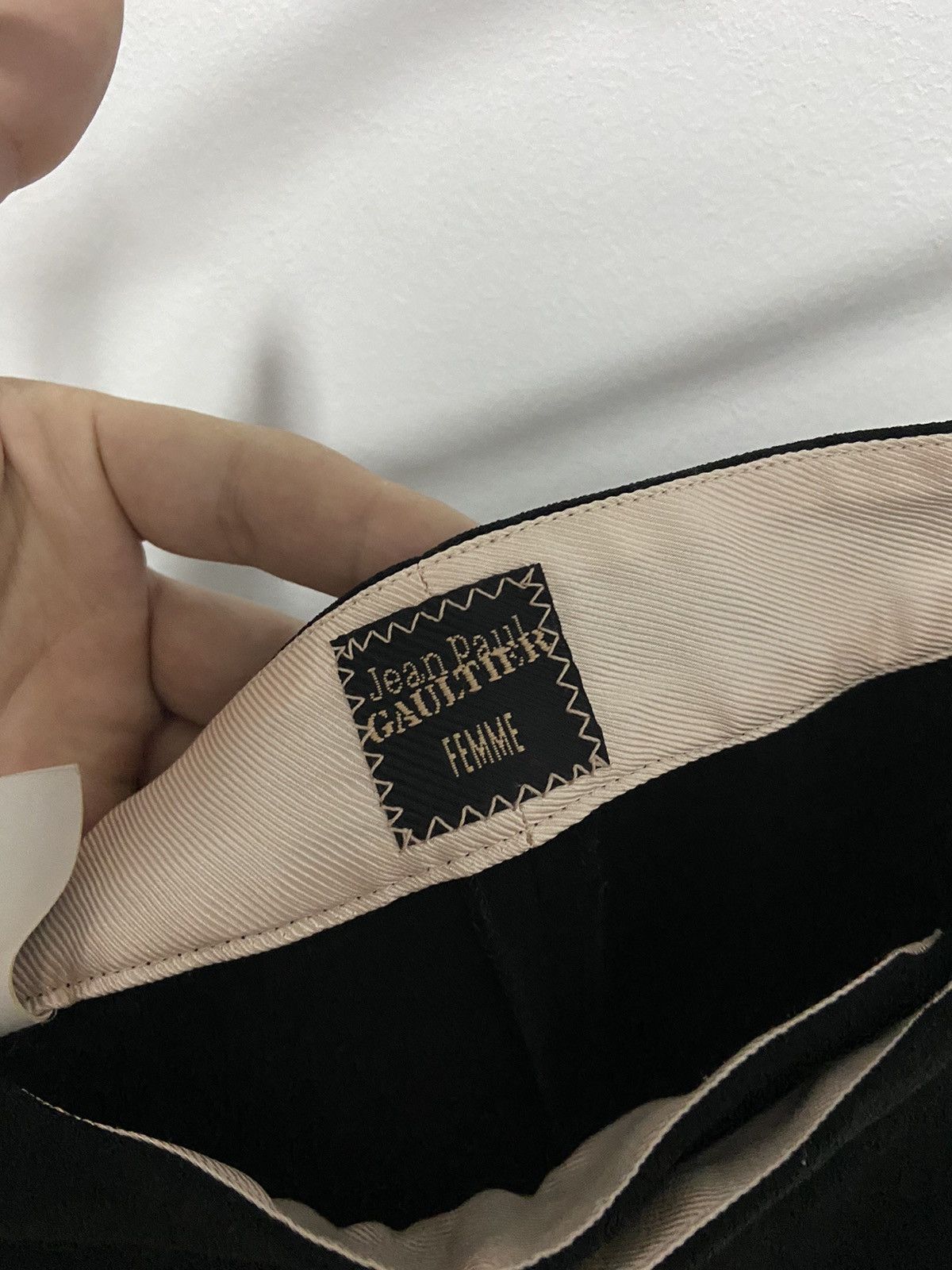 Jean Paul Gaultier × Vintage Jean Paul Gaultier skirt midi vintage women's Size 30" / US 8 / IT 44 - 4 Thumbnail