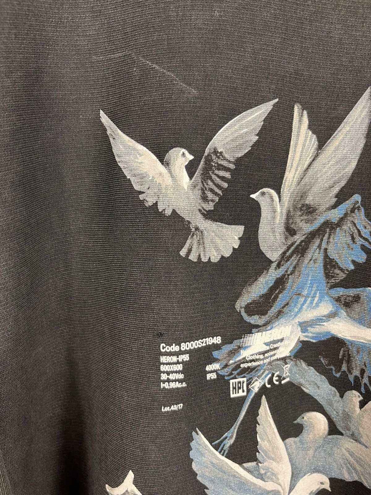 Heron Preston Heron Preston Dover oversize distressed crewneck sweatshirt Size US S / EU 44-46 / 1 - 8 Thumbnail