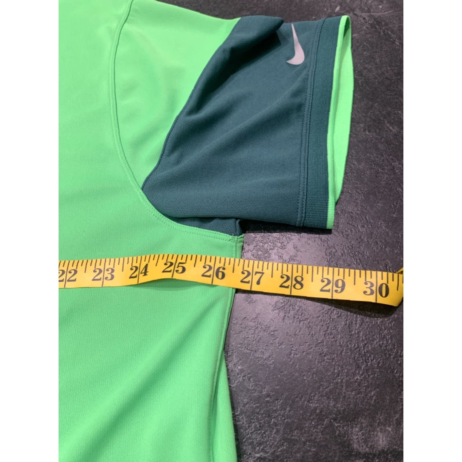 Nike Nike Tour Performance Mens XXL Polo Golf Shirt Short Sleeve Collared Breathable Regular Fit Green Size US XXL / EU 58 / 5 - 2 Thumbnail