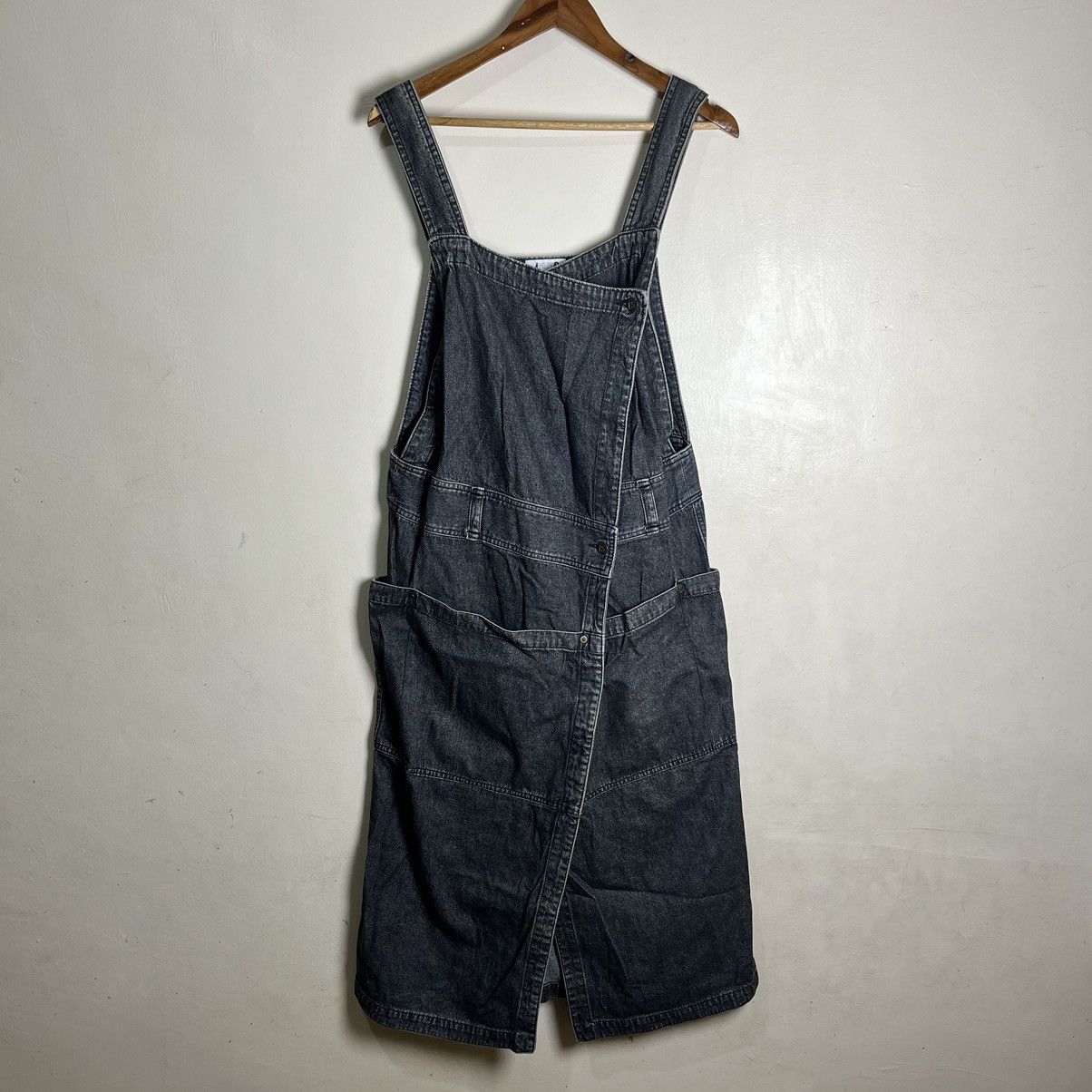 Issey Miyake 80's I.S Issey Miyake - Tsumori Chisato Denim Jumper Dress Size S / US 4 / IT 40 - 1 Thumbnail