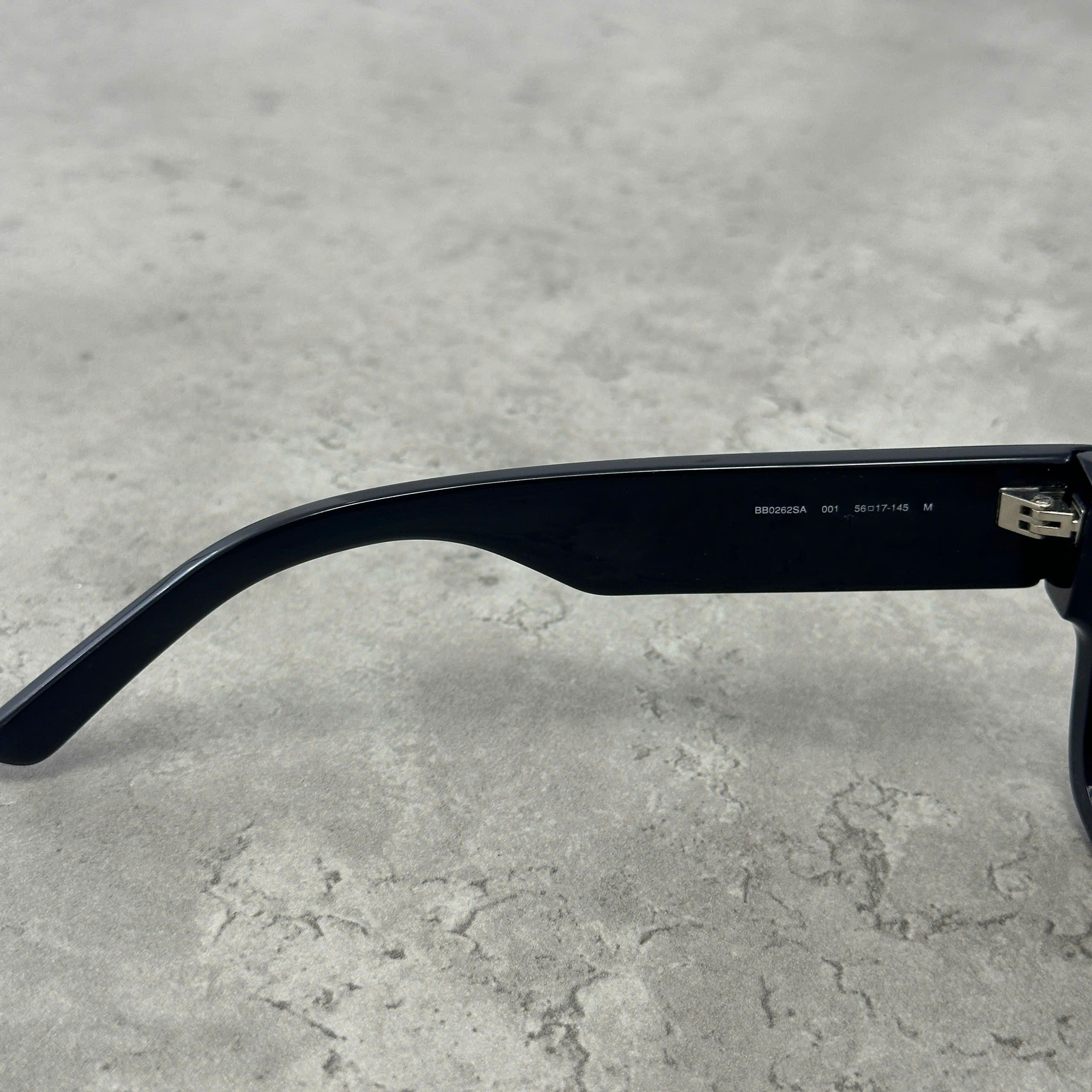 Balenciaga BALENCIAGA BB0262SA 001 Sunglasses BLACK Size ONE SIZE - 5 Thumbnail