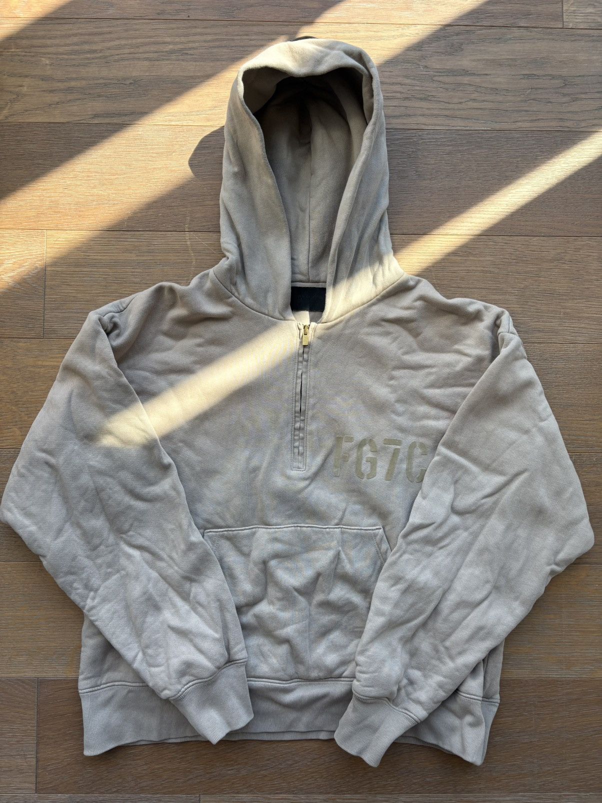 Fear of God L/S Half Zip Hoodie