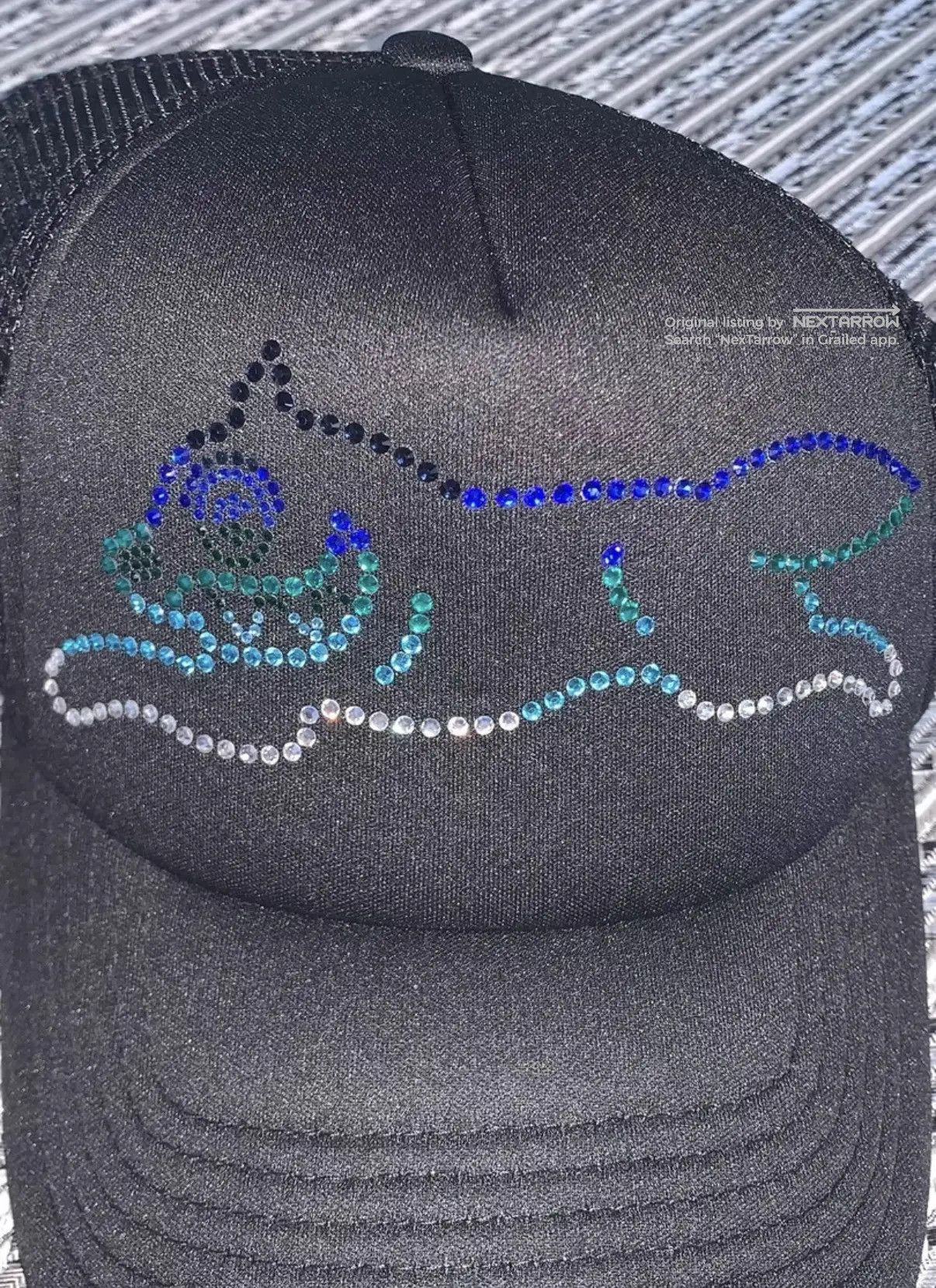Bbc Rhinestone Flying Dog Hat in Black, Men's — image 4 of 6