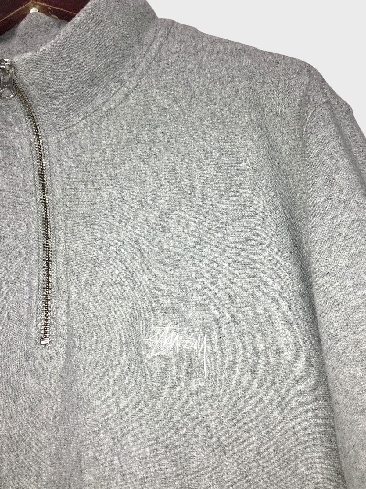 Stussy Half zip STUSSY Stock Logo quarter y2k vintage halfzip 1/4 Size US L / EU 52-54 / 3 - 4 Thumbnail