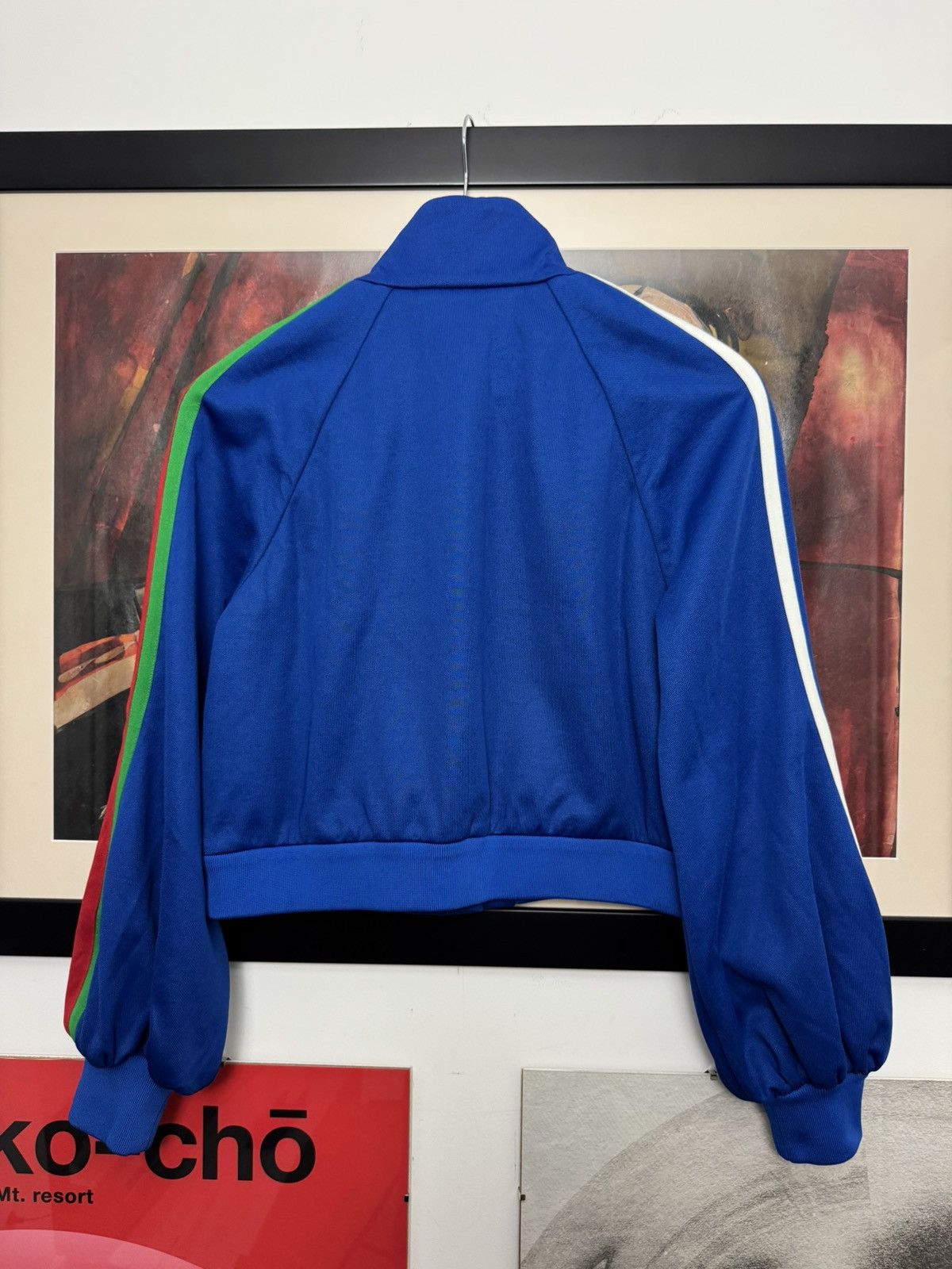 Adidas Gucci x Adidas Cropped Jacket Collaboration Designer Luxury Size XS / US 0-2 / IT 36-38 - 4 Thumbnail