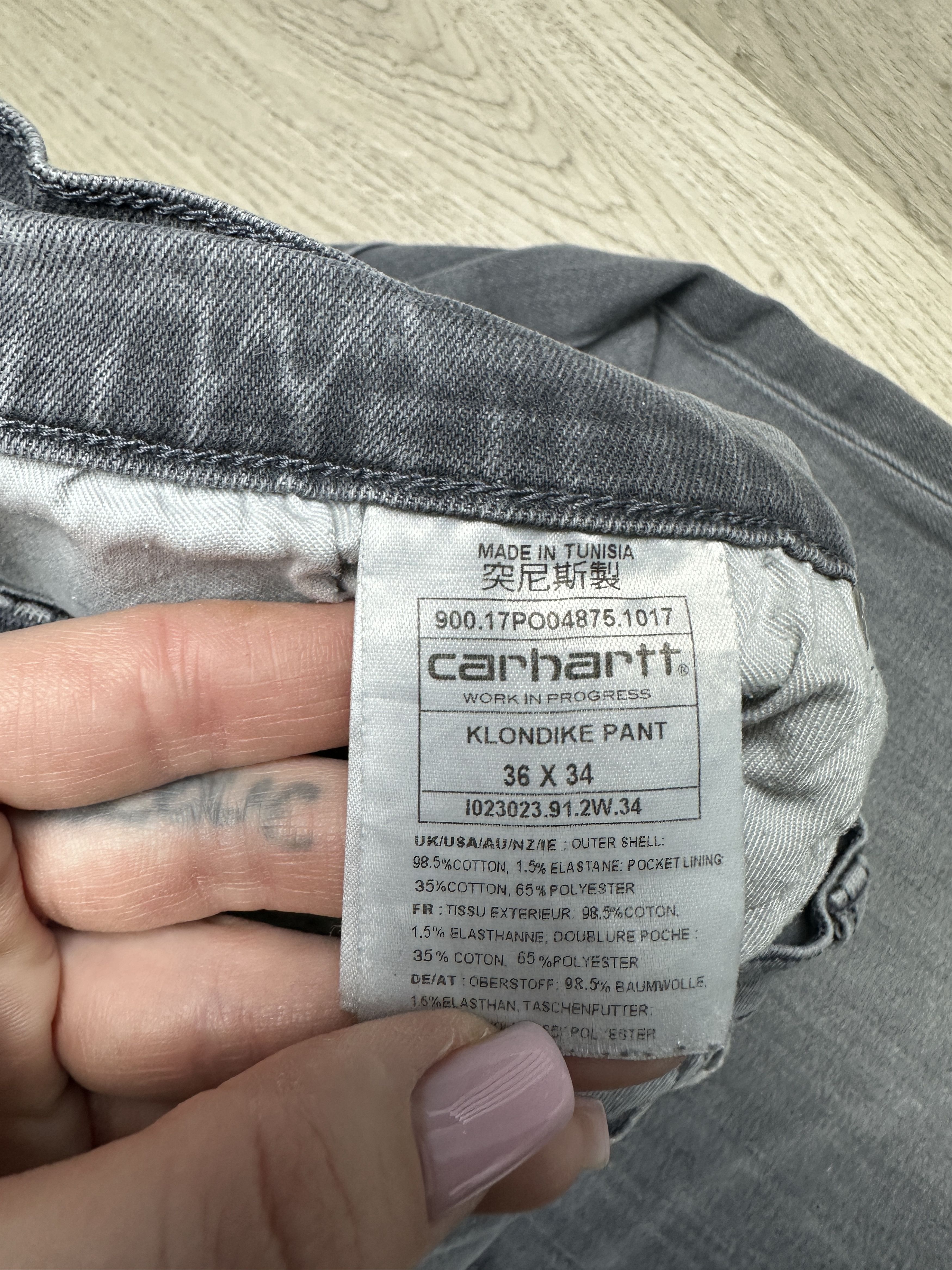 Carhartt Carhartt WIP Klondike Denim Pants Y2K Jeans Size US 36 / EU 52 - 11 Thumbnail