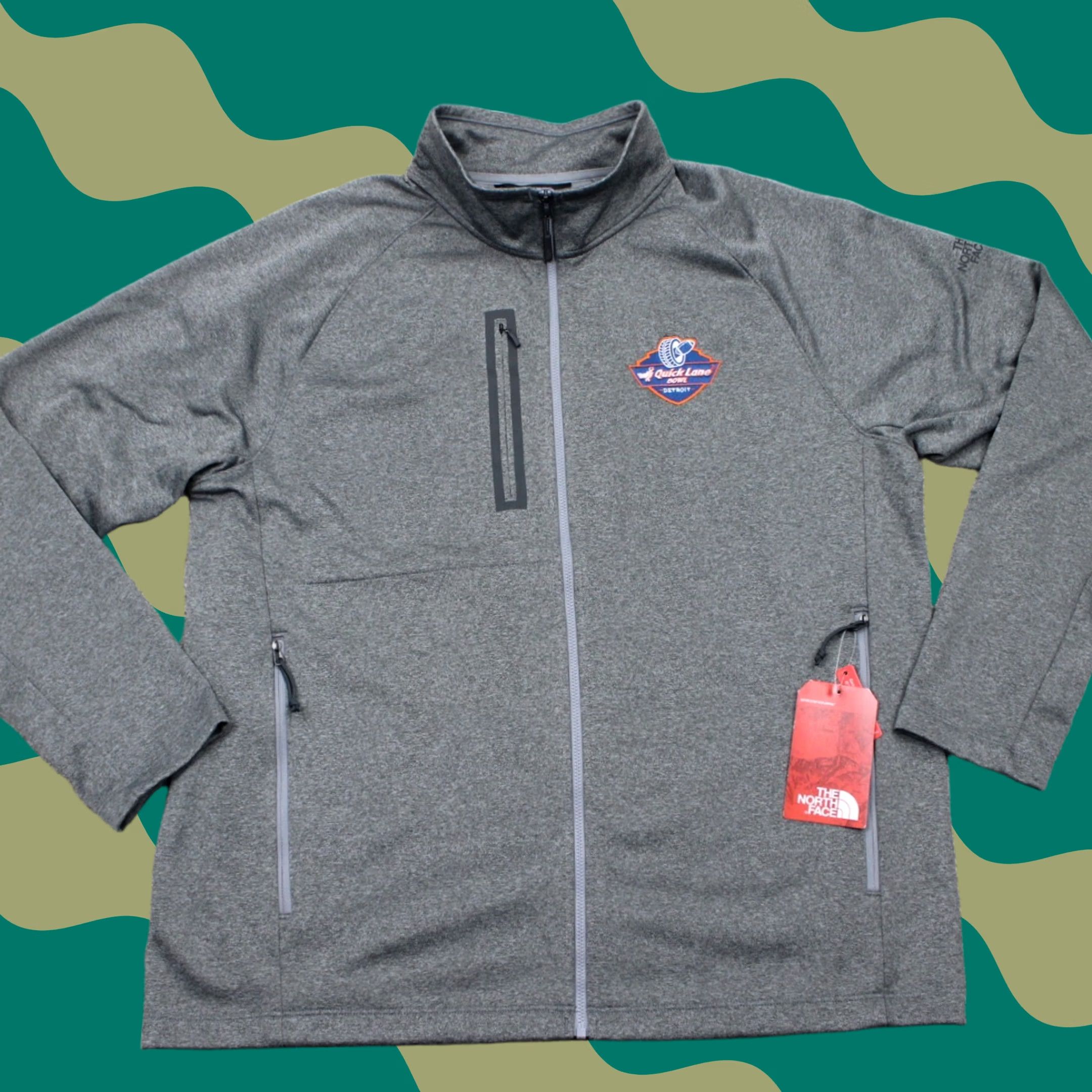 The North Face The North Face Shirt Mens XL Gray Sweatshirt NWT Canyon Flats Full Zip TNF Jacket Size US XL / EU 56 / 4 - 1 Thumbnail