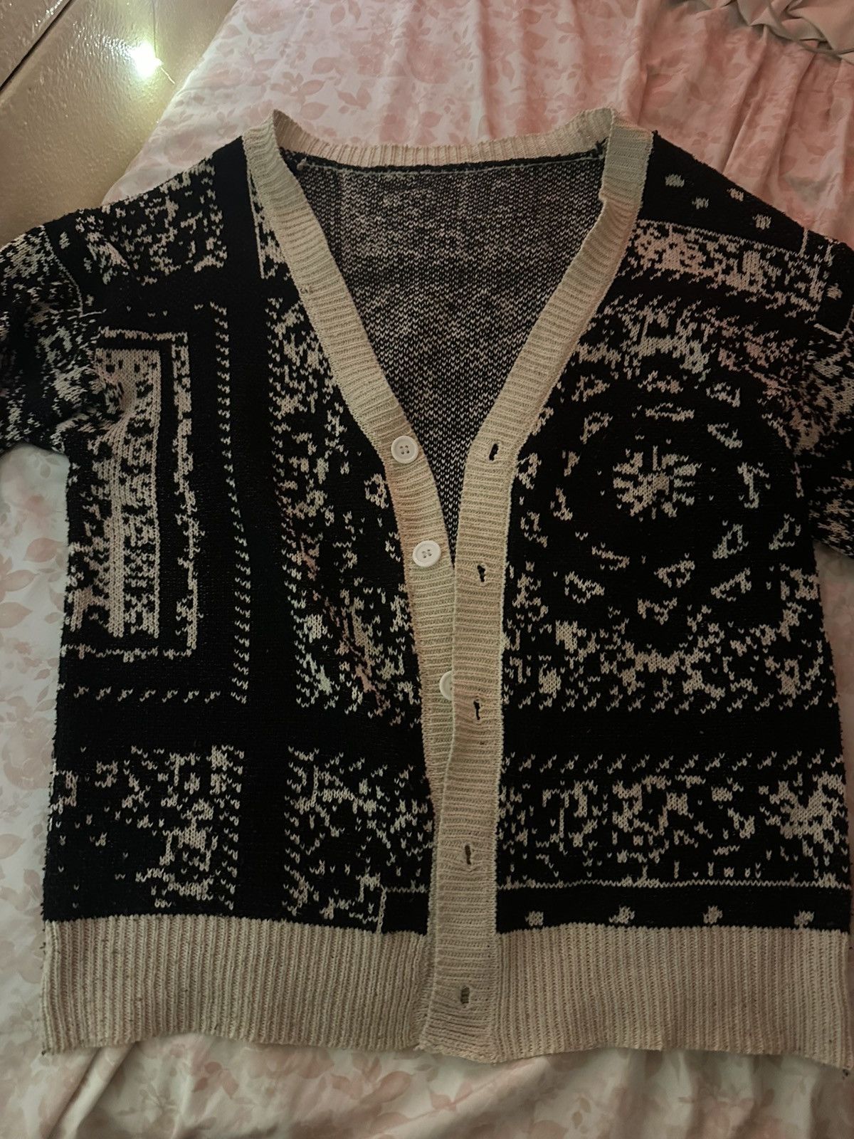 Japanese Brand Japanese Brand Knitted Cardigan Size US L / EU 52-54 / 3 - 2 Thumbnail