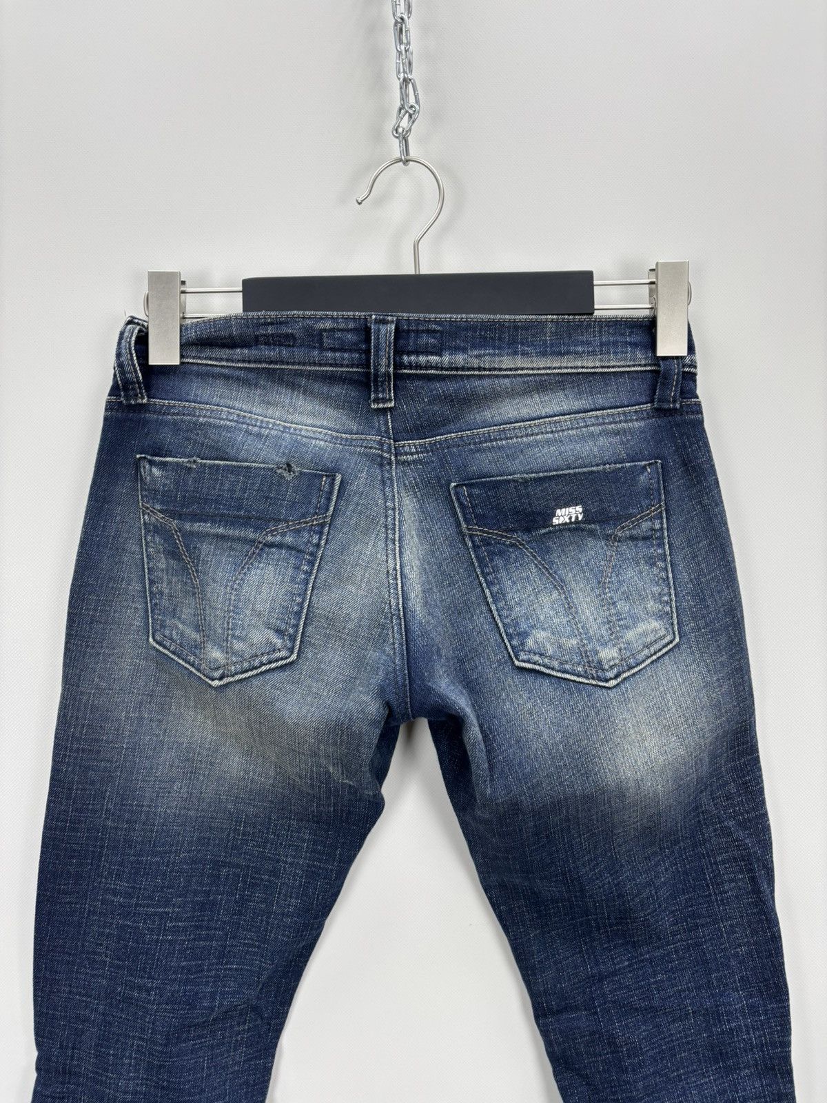 Miss Sixty Womens jeans Y2k Miss Sixty Size 27 Color Blue Size 24" / US 00 / IT 34 - 7 Thumbnail