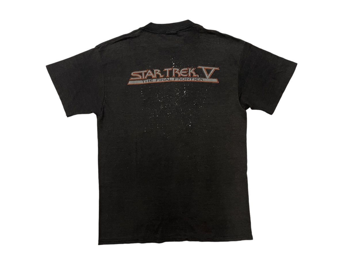 Vintage Vintage Star Trex movie The Final Frontier 1989 tee Size US L / EU 52-54 / 3 - 2 Thumbnail